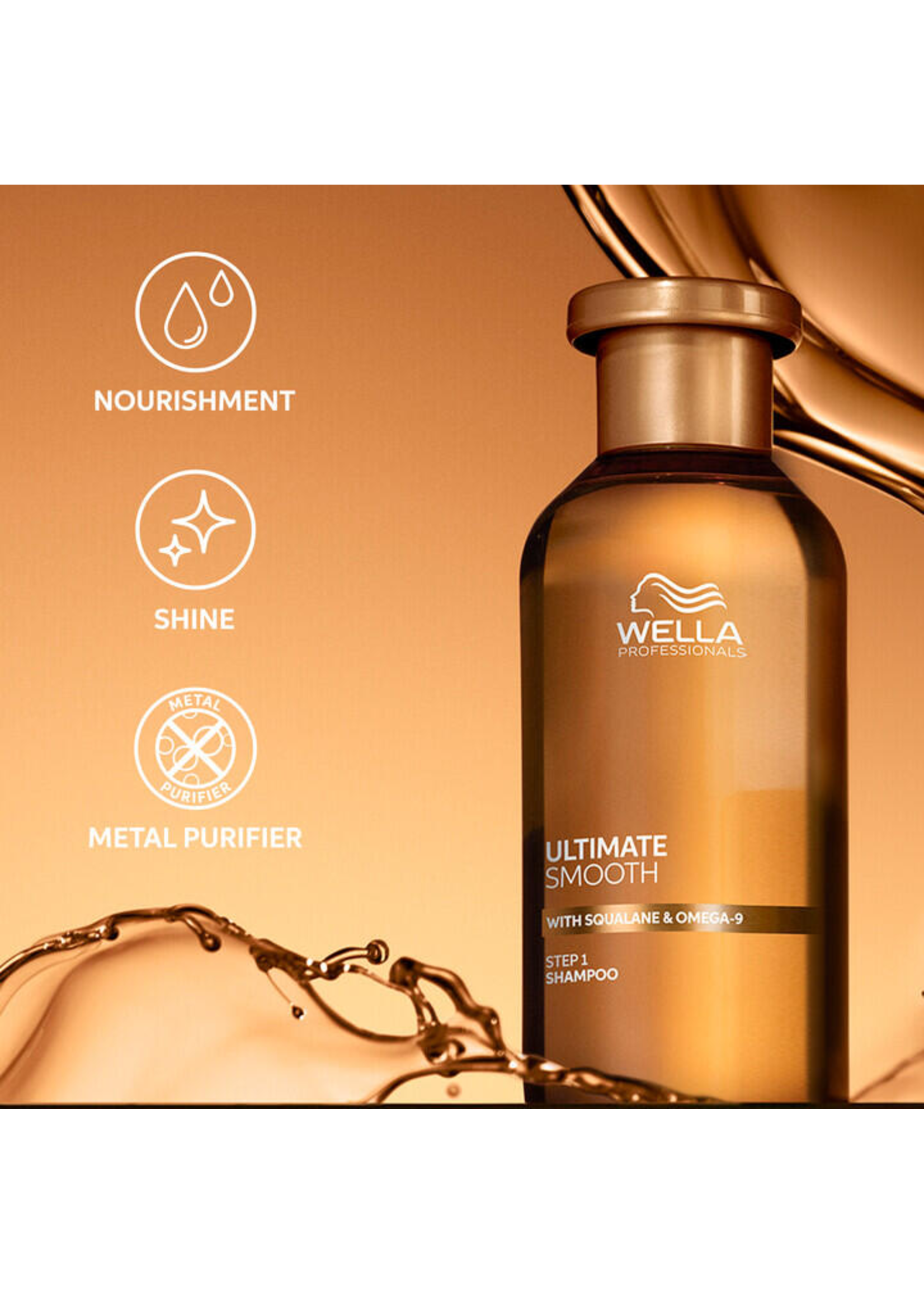 Wella Wella Ultimate Smooth Shampoo 250ml