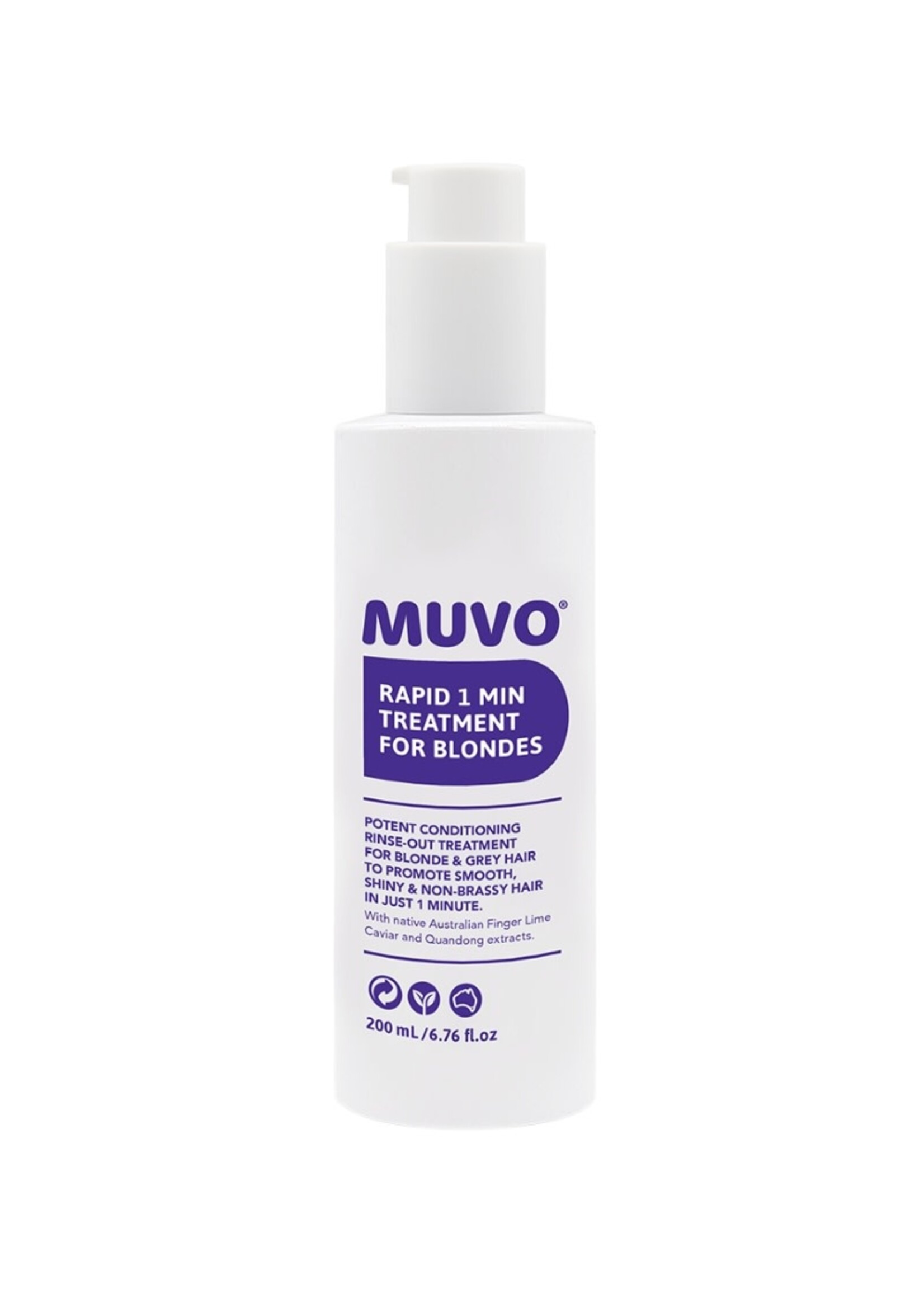 Muvo MUVO Rapid 1 Min Treatment for Blondes 200ml