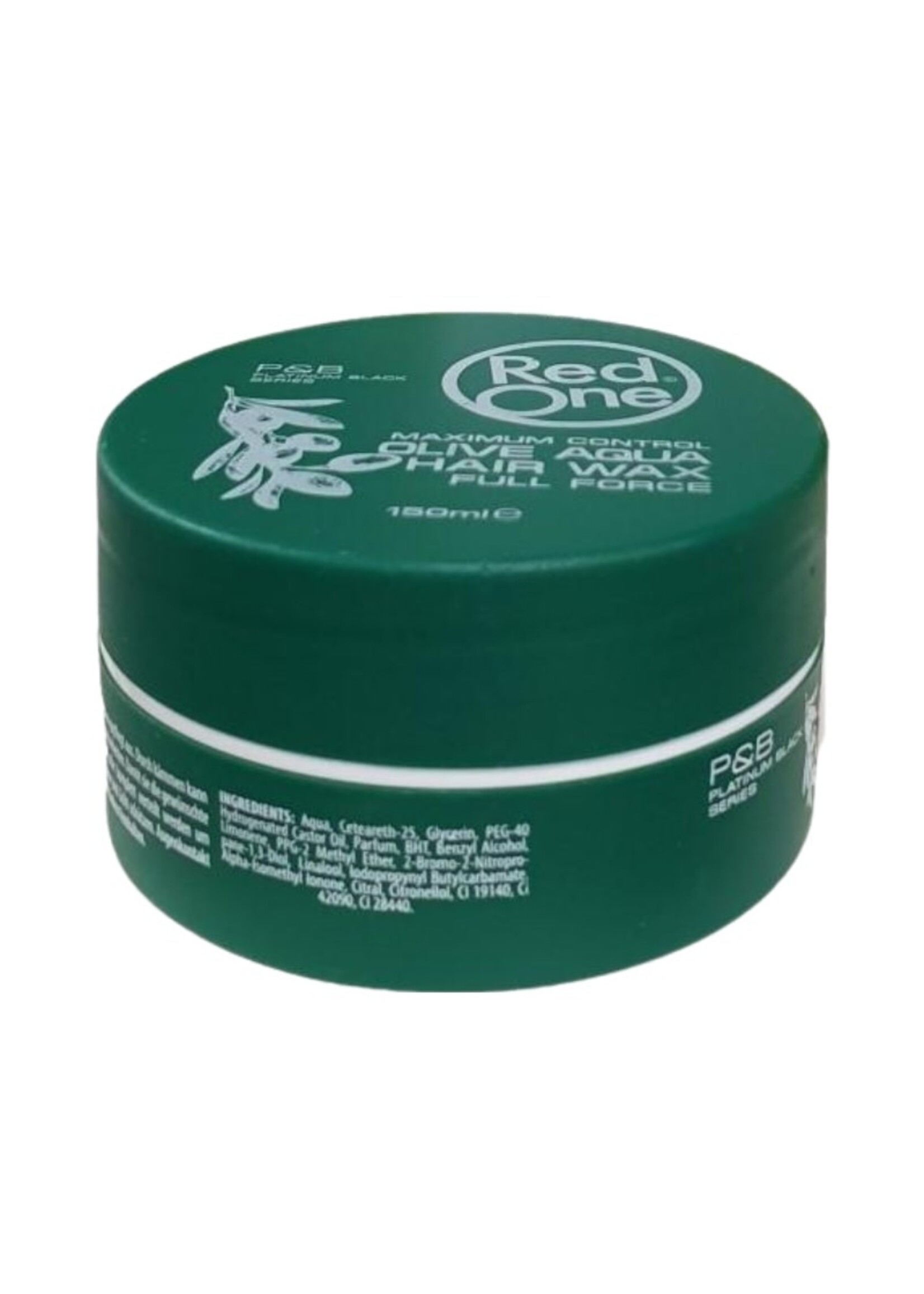 Red One Red One Max Control Aqua Hair Wax - Olive 150ml