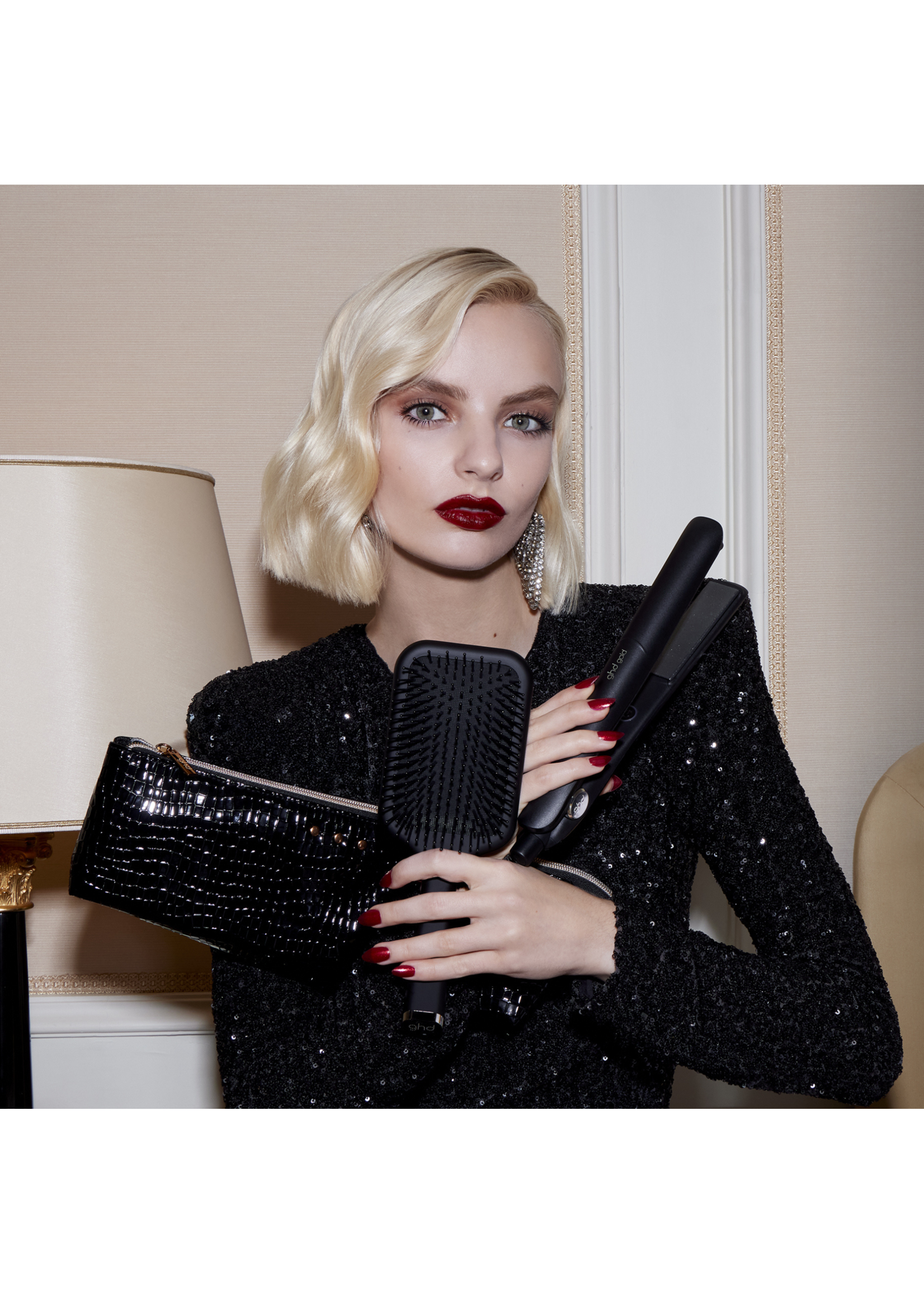 GHD GHD Xmas 2025 Gold Straightener Gift Set