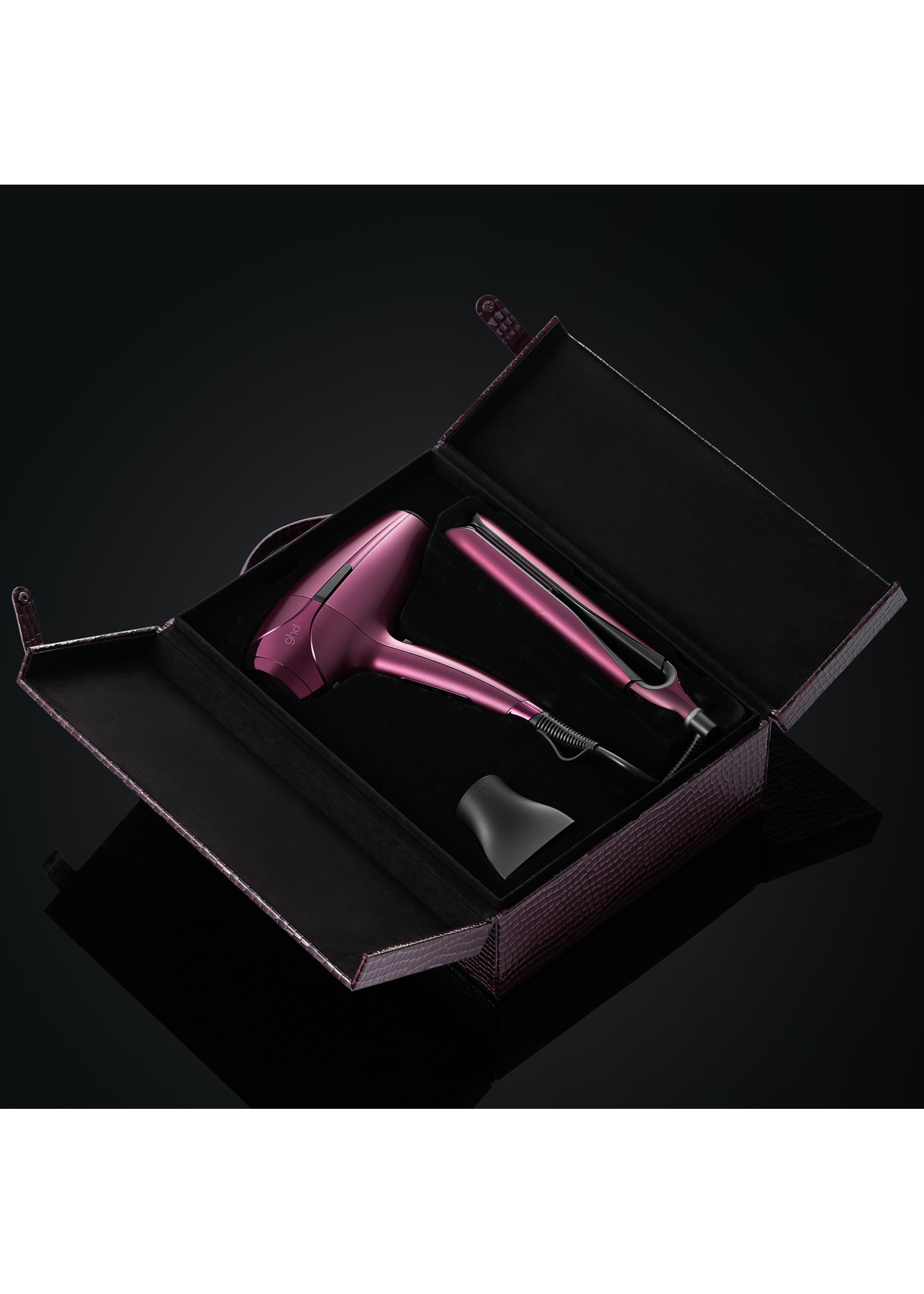 GHD GHD Xmas 2025 Cherry Chic Collection Limited Edition Deluxe Gift Set