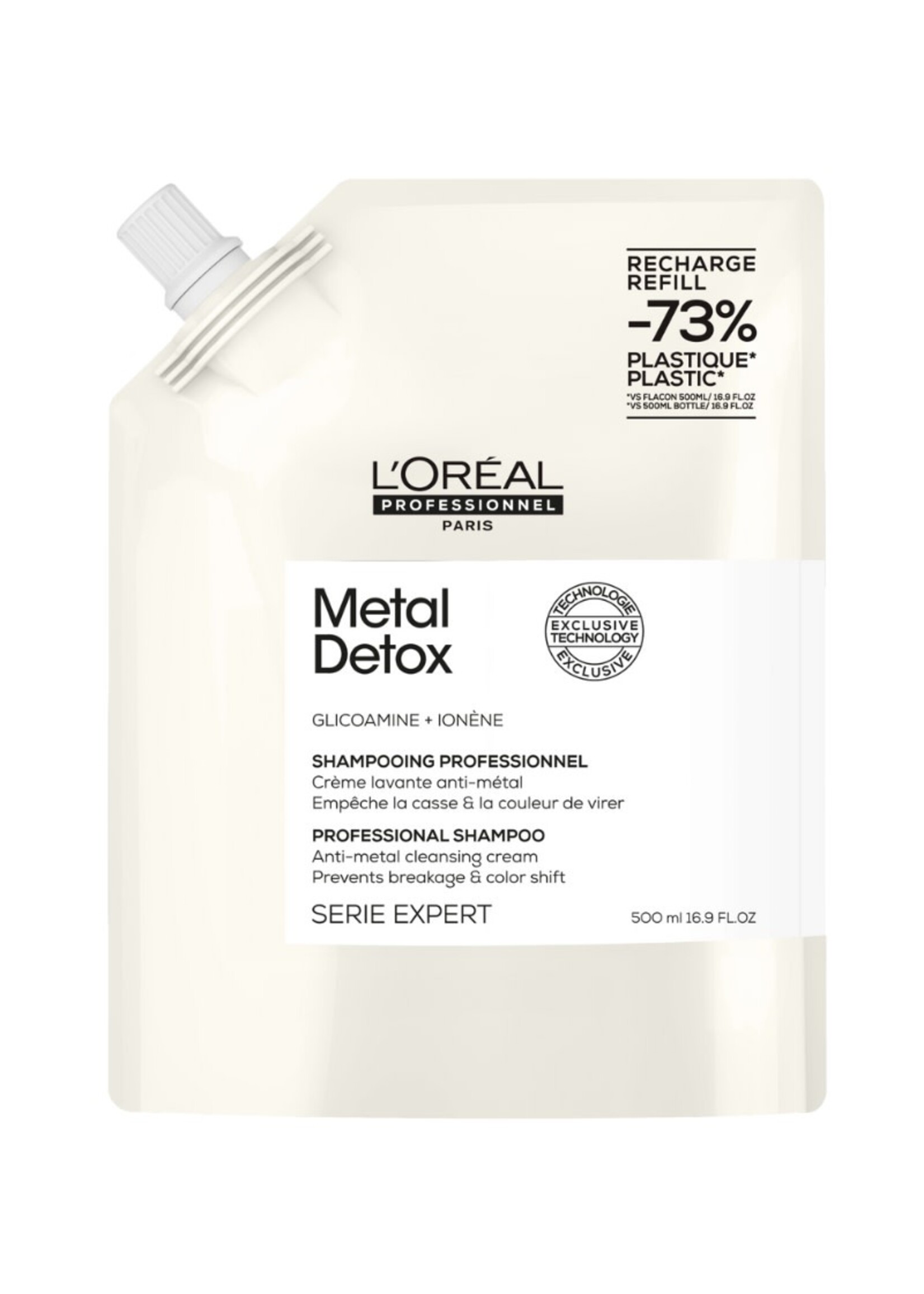 Loreal Professional Loreal Serie Expert Metal Detox Shampoo Refill 500ml