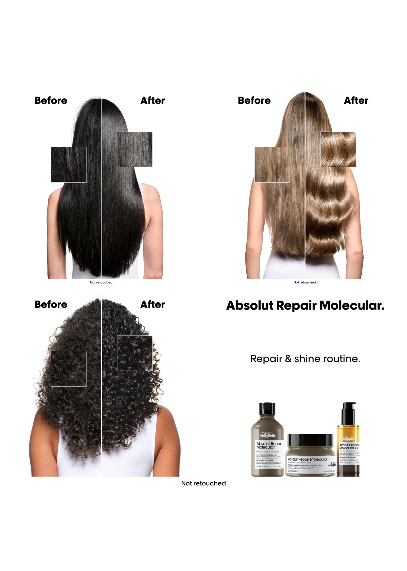 Loreal Professional Loreal Absolut Repair Molecular Oil 90ml