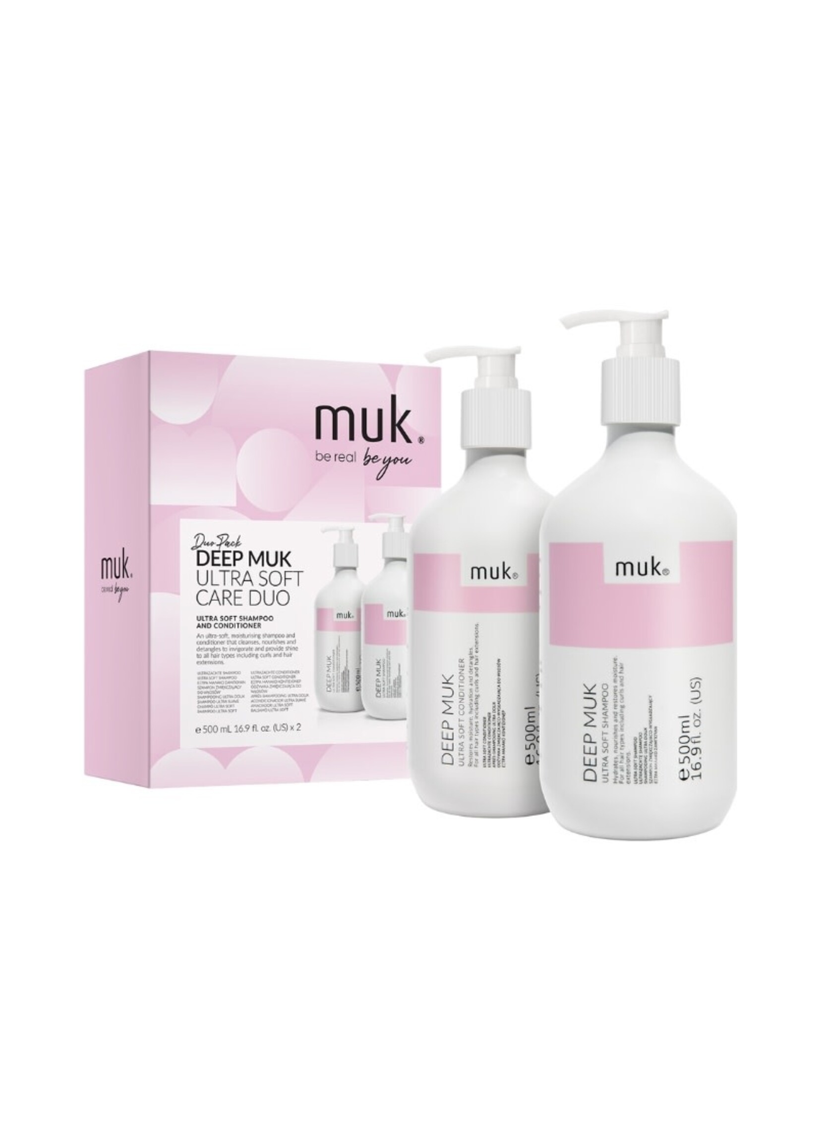 Muk Muk Xmas 2025 Shampoo & Conditioner 500ml Duo - Deep