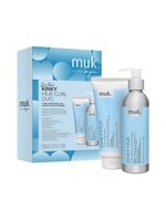 Muk Muk Xmas 2025 Kinky Muk Curl Leave In Moisturiser + Curl Amplifier Duo Pack