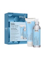 Muk Muk Xmas 2025 Kinky Muk Curl Leave In Moisturiser + Extra Curl Amplifier Duo Pack