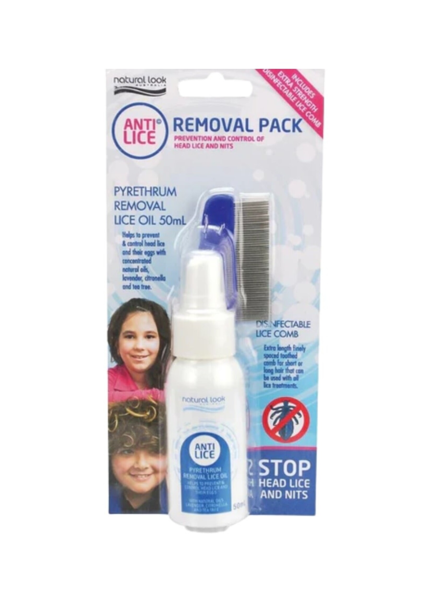 Natural Look Natural Look Anti Lice Removal Pack