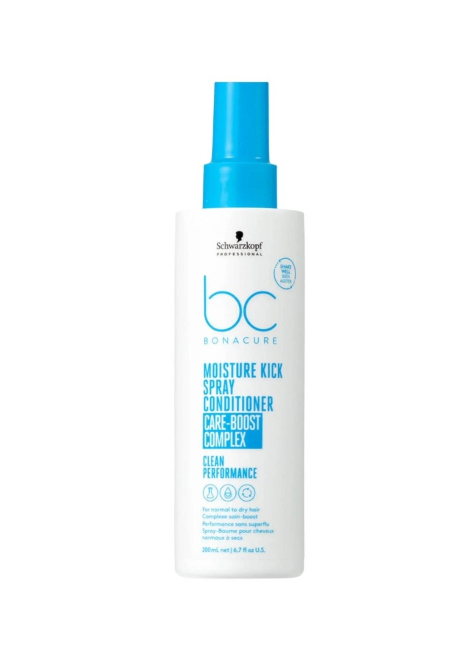 Schwarzkopf Professional Schwarzkopf BC Bonacure Clean Performance Moisture Kick Spray Conditioner 200ml