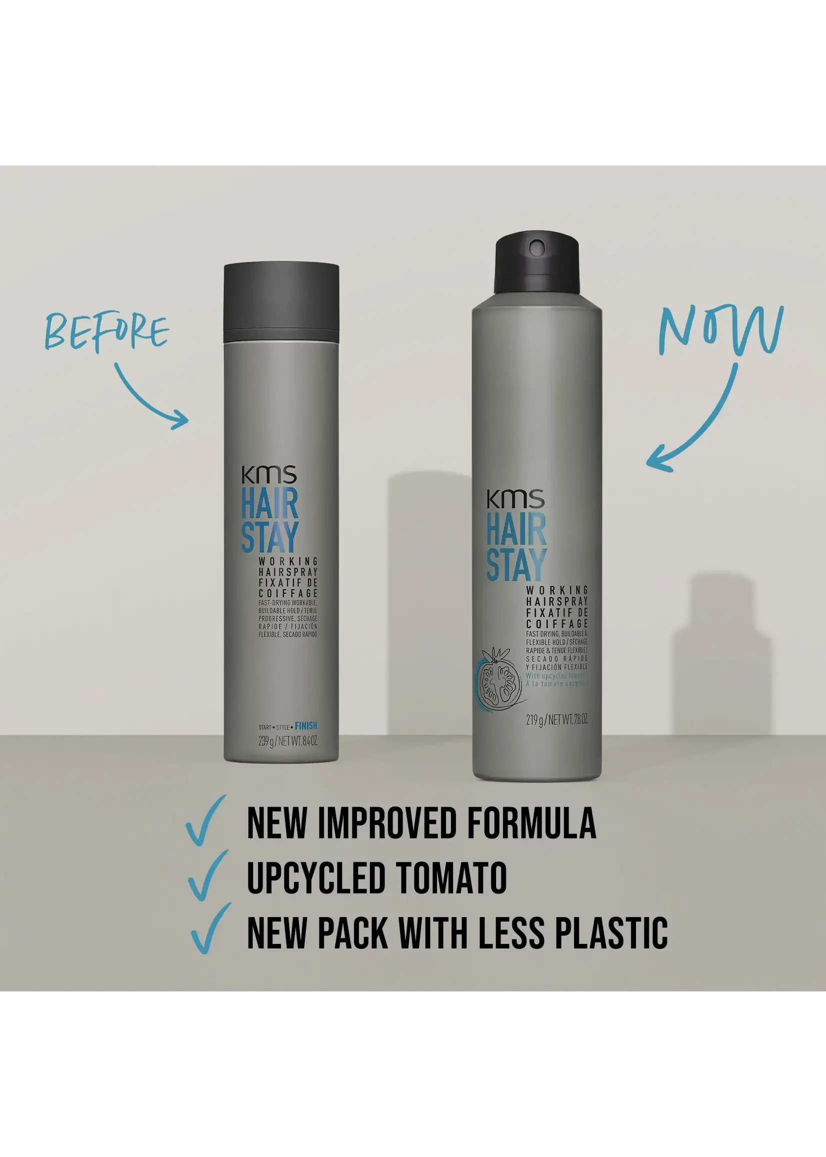 KMS KMS Hairstay Working Spray  300ml