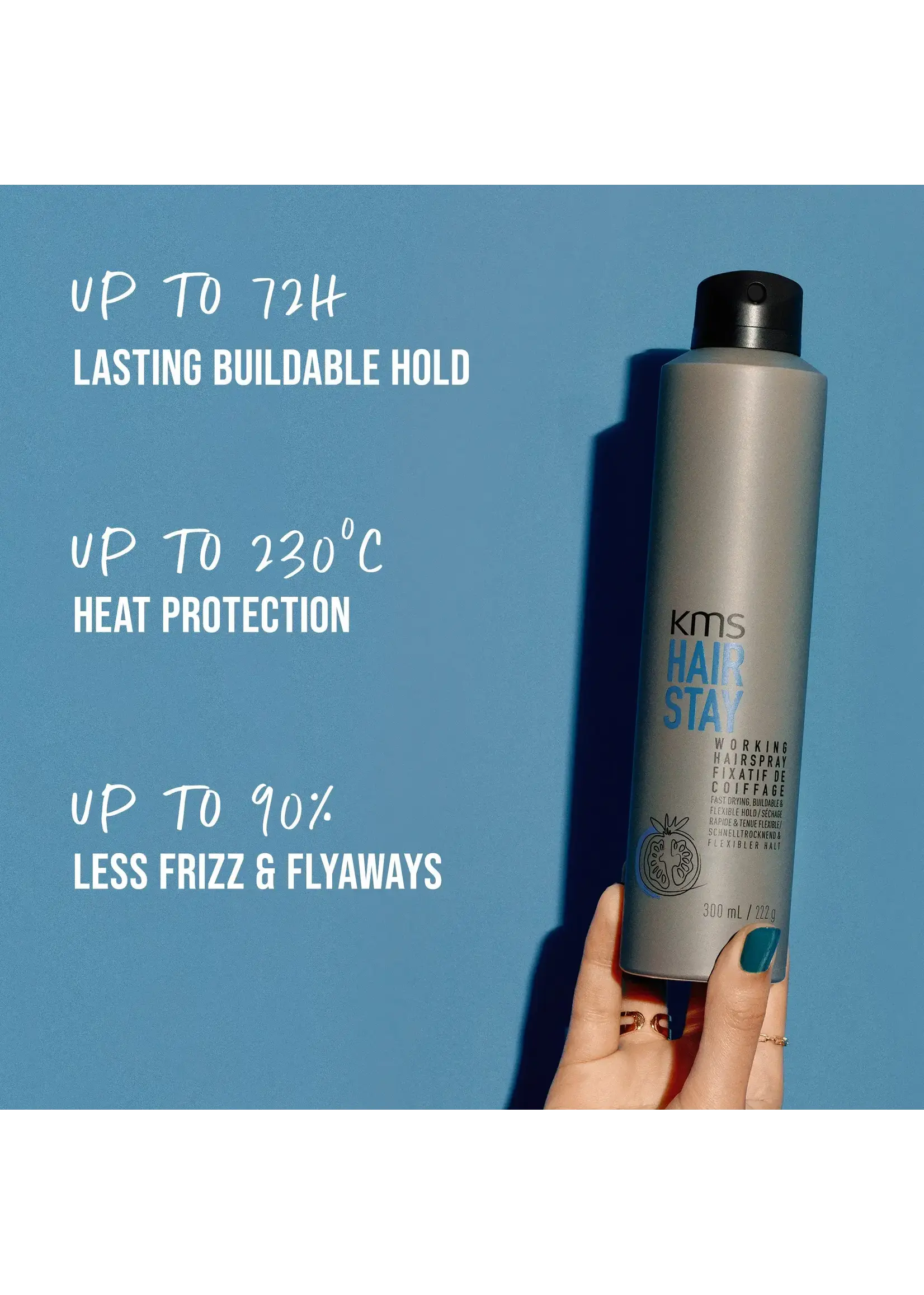 KMS KMS Hairstay Working Spray  300ml