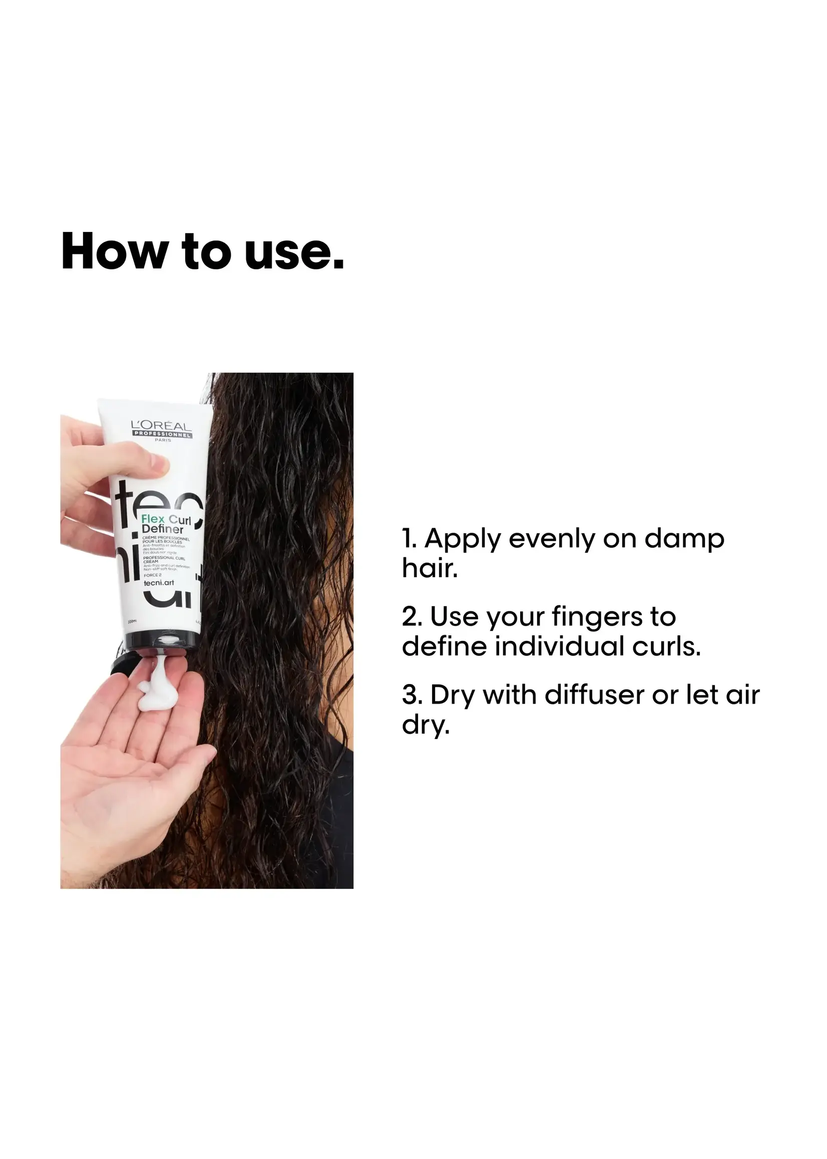 Loreal Professional Loreal Tecni.art Flex Curl Definer Professional Curl Cream 200ml