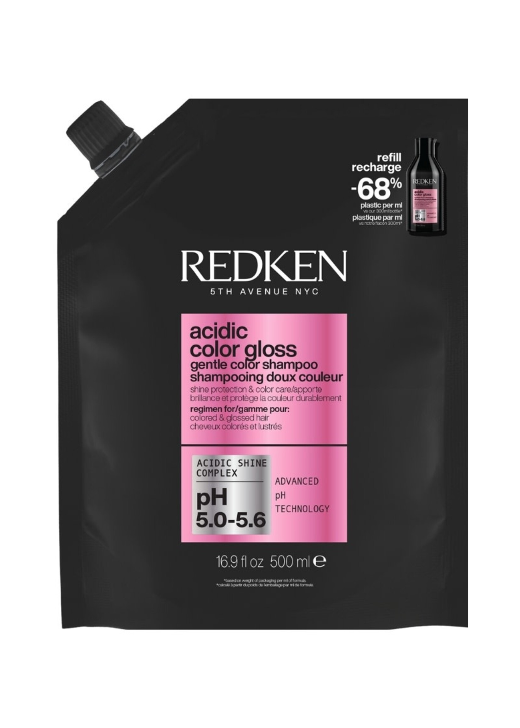 Redken Redken Acidic Color Gloss Shampoo Refill 500ml