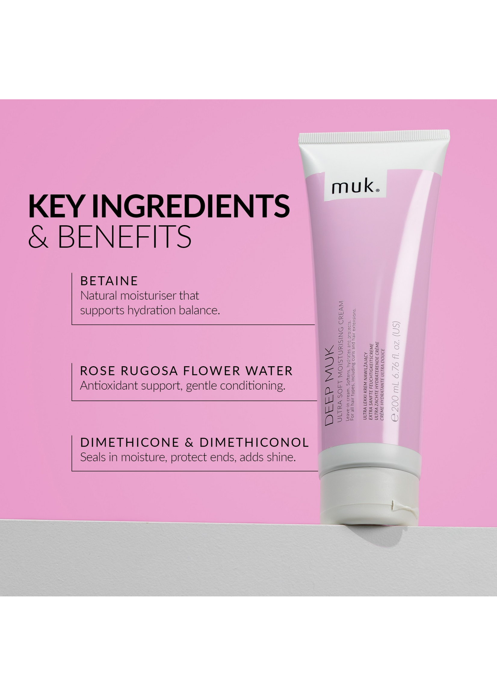 Muk Muk Deep muk Ultra Soft Moisturising Cream 200ml