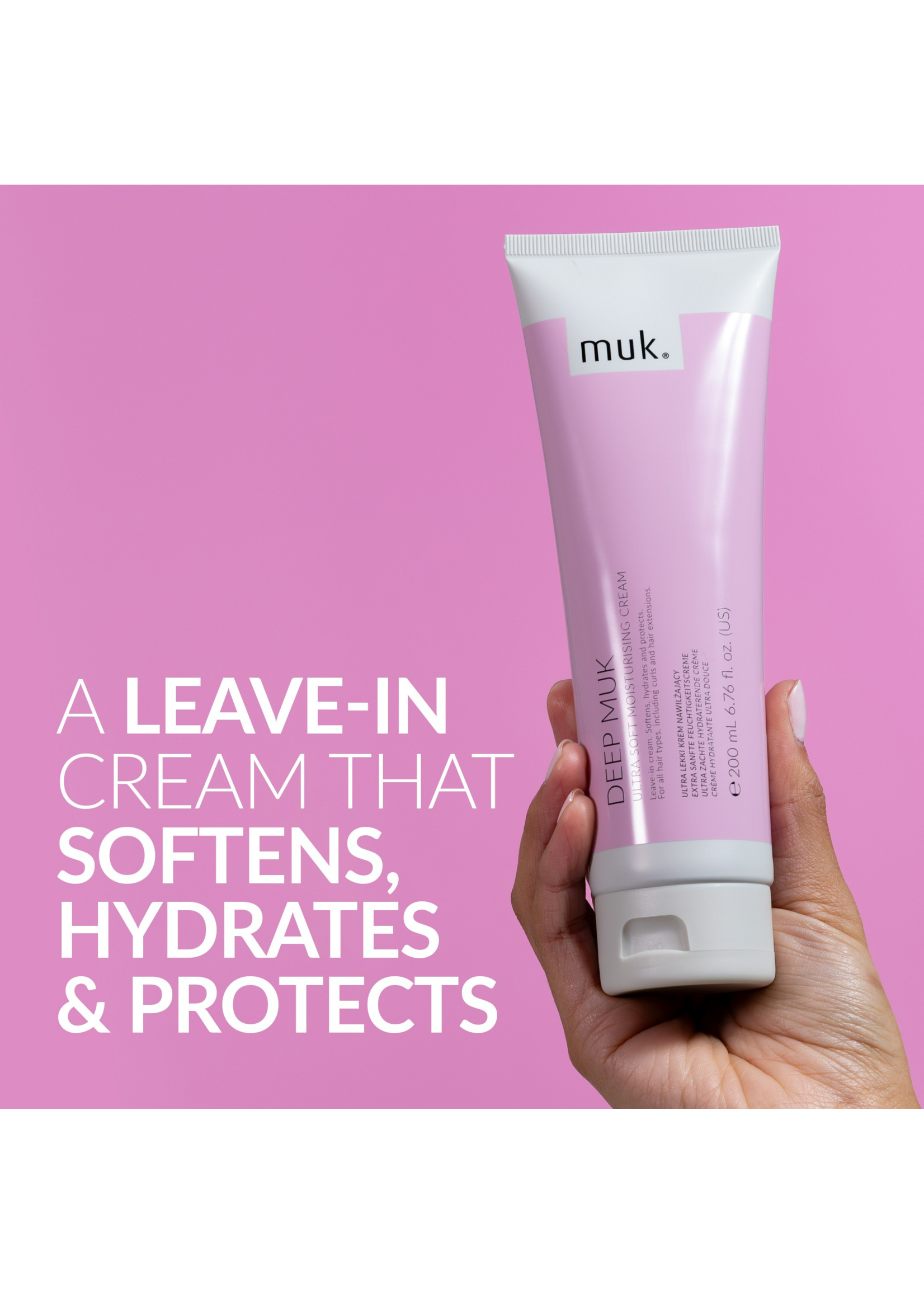 Muk Muk Deep muk Ultra Soft Moisturising Cream 200ml