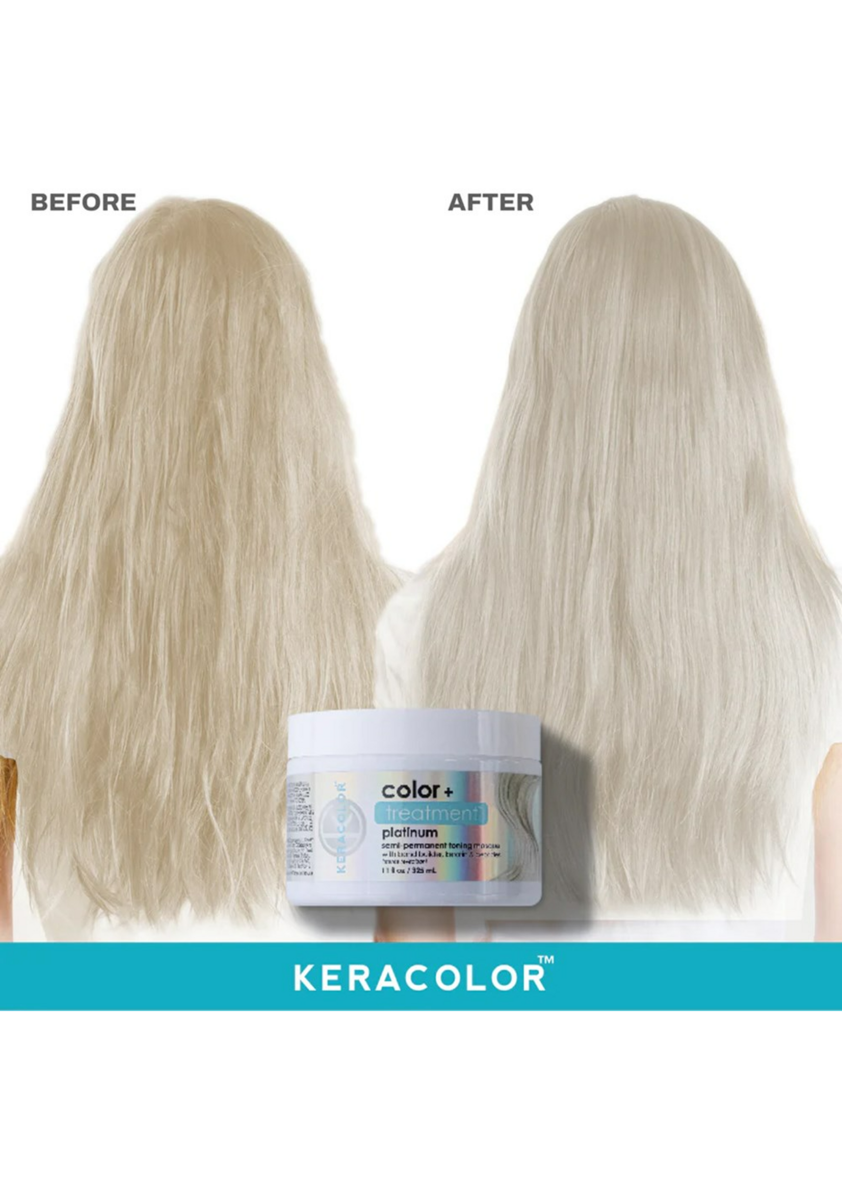 Keracolor Keracolor Color + Treatment Platinum 325ml