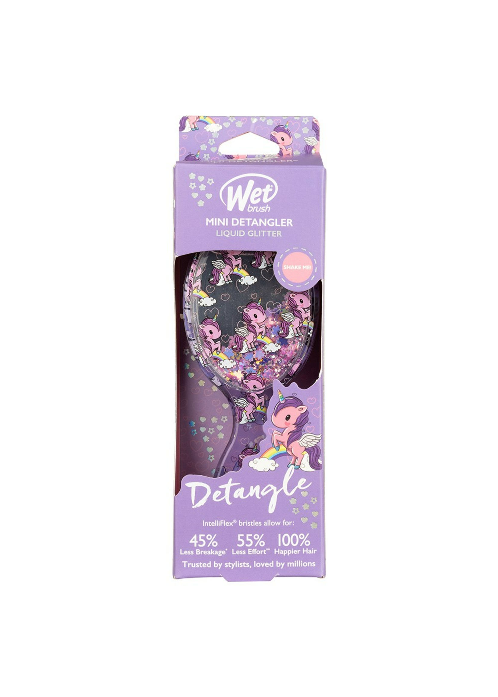 WetBrush WetBrush Unicorn Glitter Mini Detangler