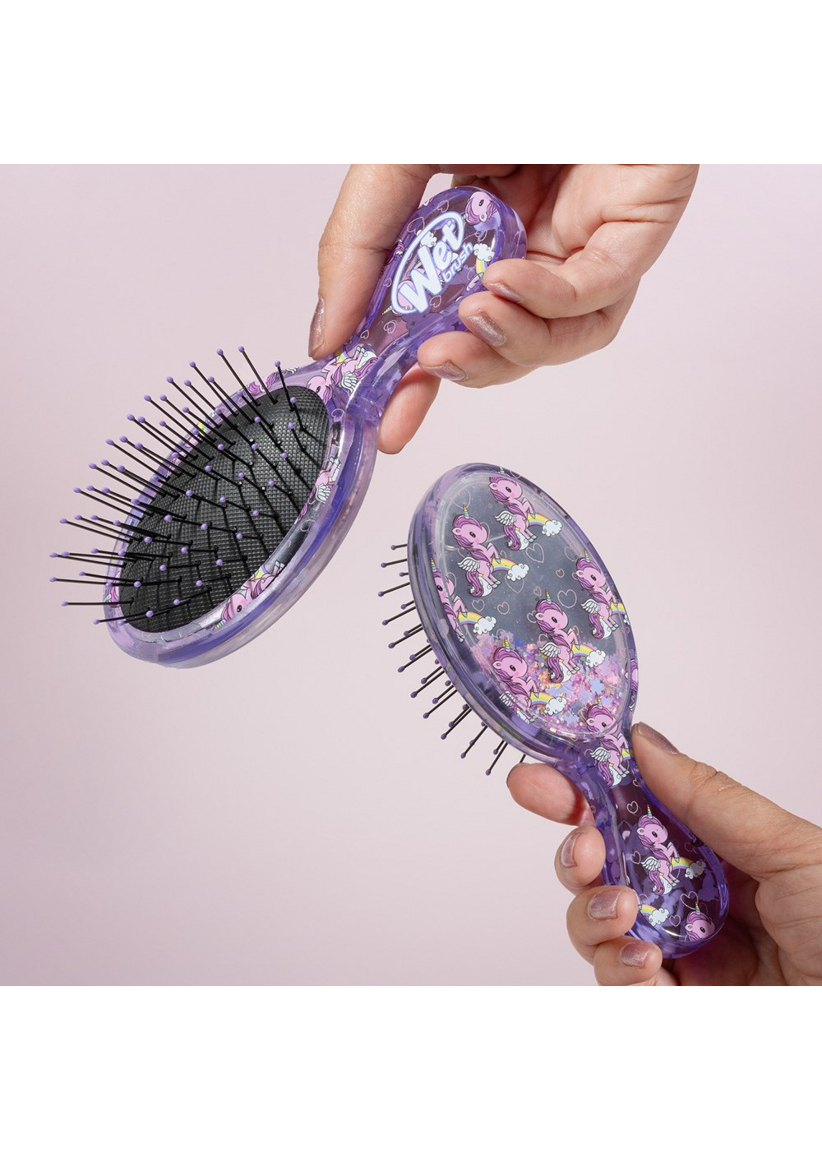 WetBrush WetBrush Unicorn Glitter Mini Detangler
