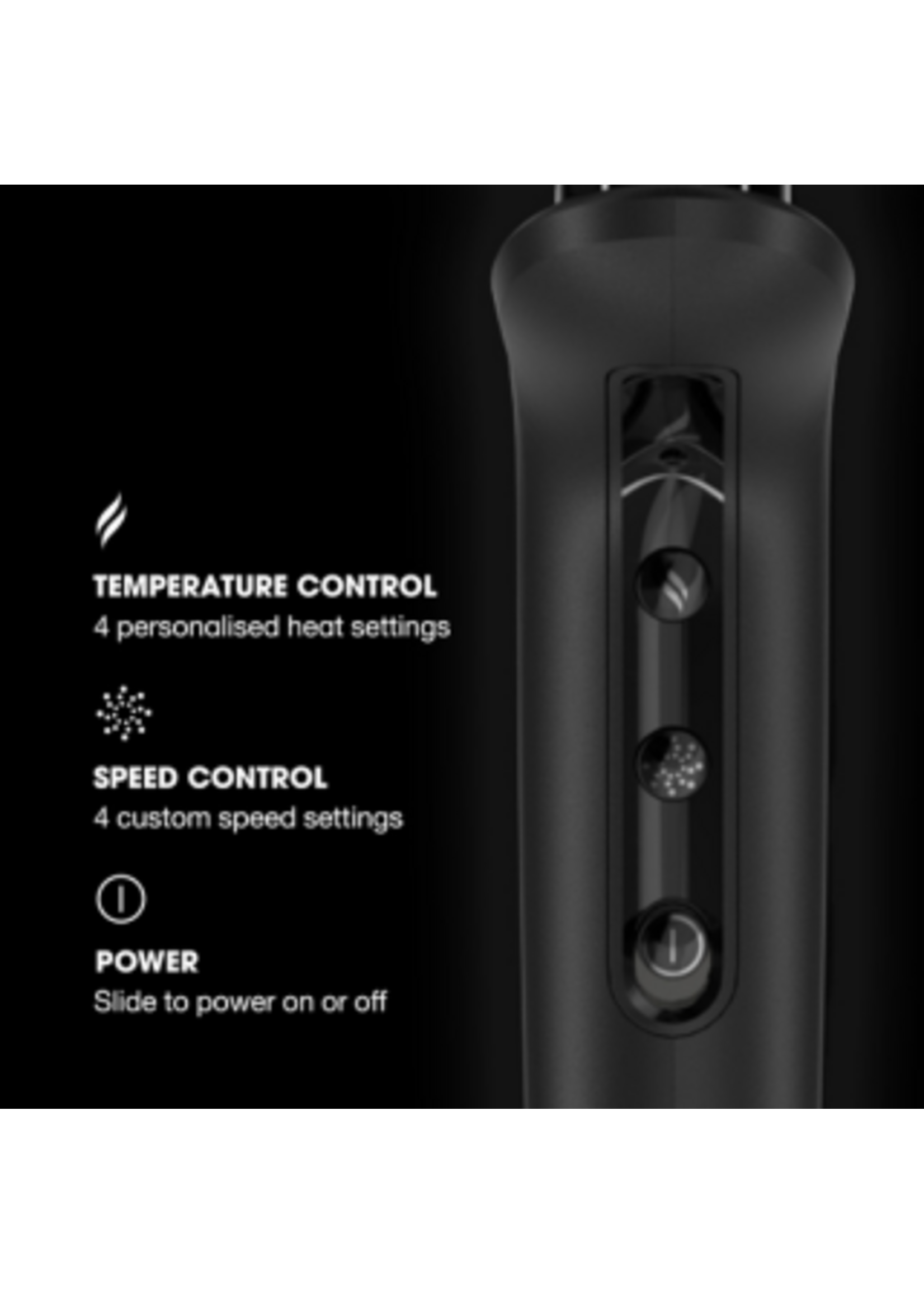 GHD GHD Speed Ionic Hairdryer - Matte Black