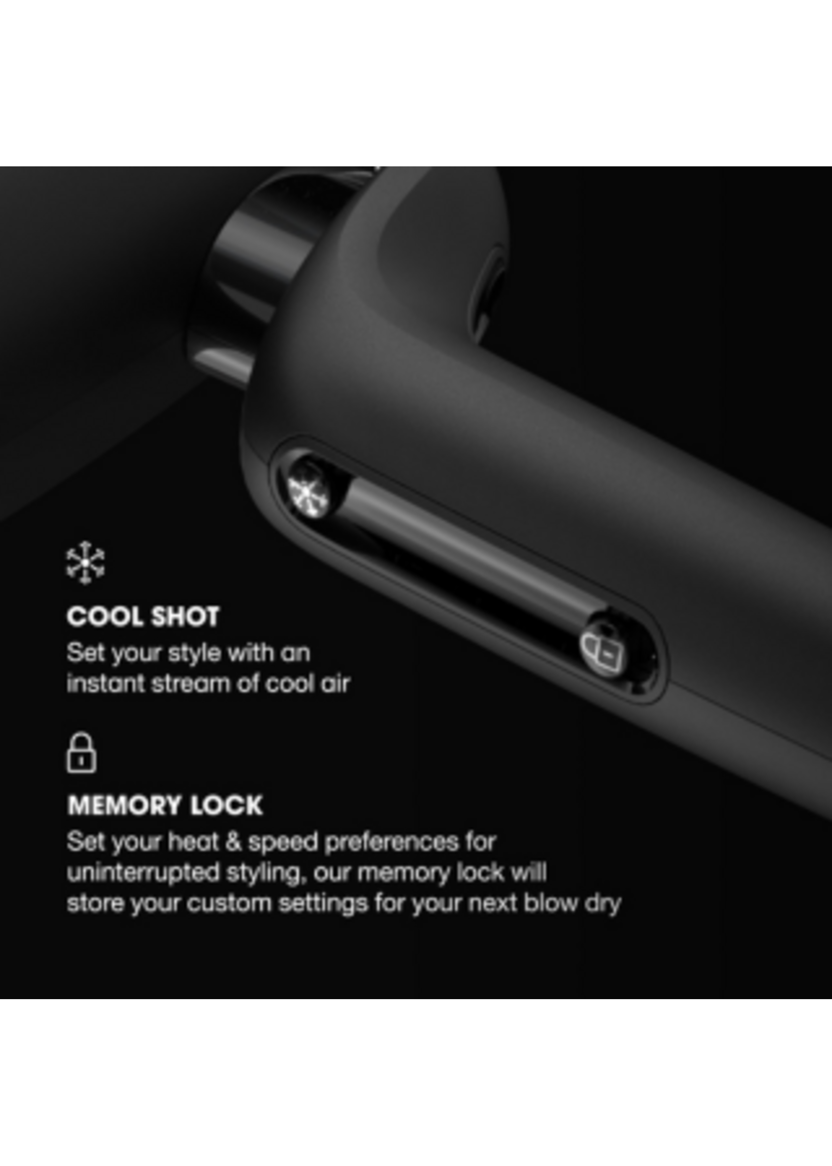 GHD GHD Speed Ionic Hairdryer - Matte Black