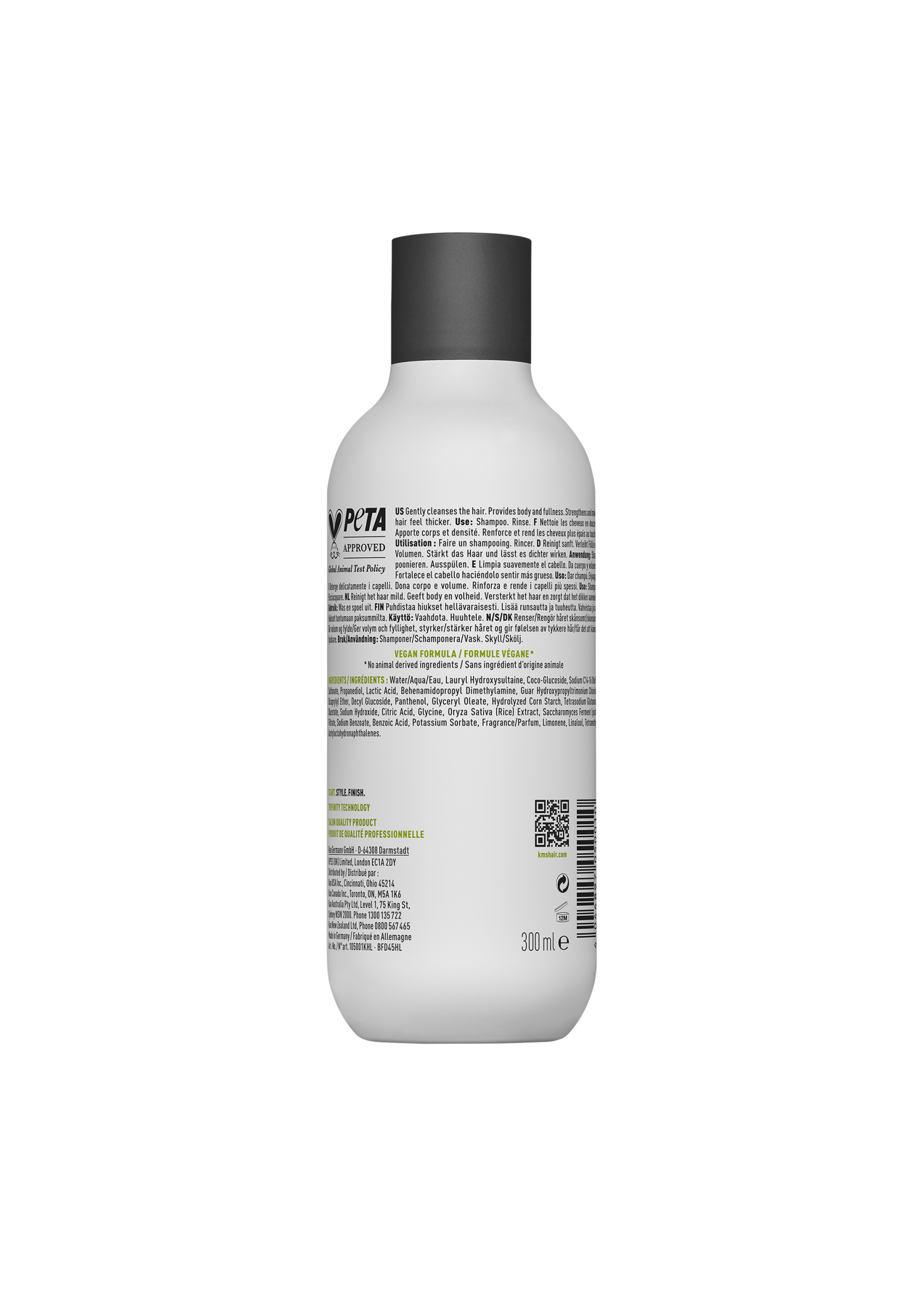 KMS KMS Addvolume Shampoo 300ml