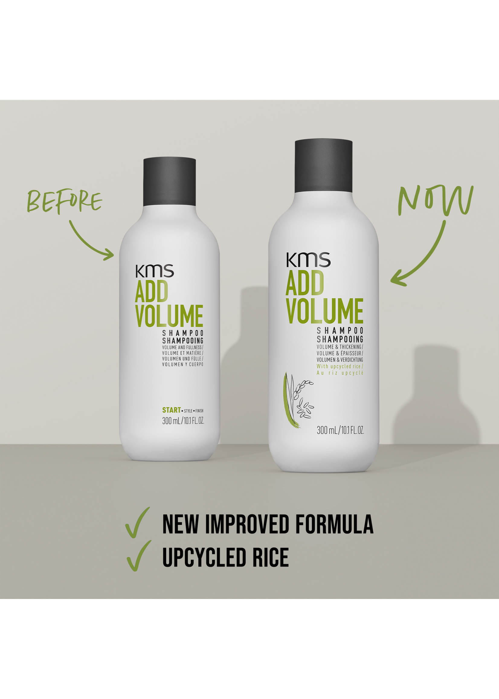 KMS KMS Addvolume Shampoo 300ml