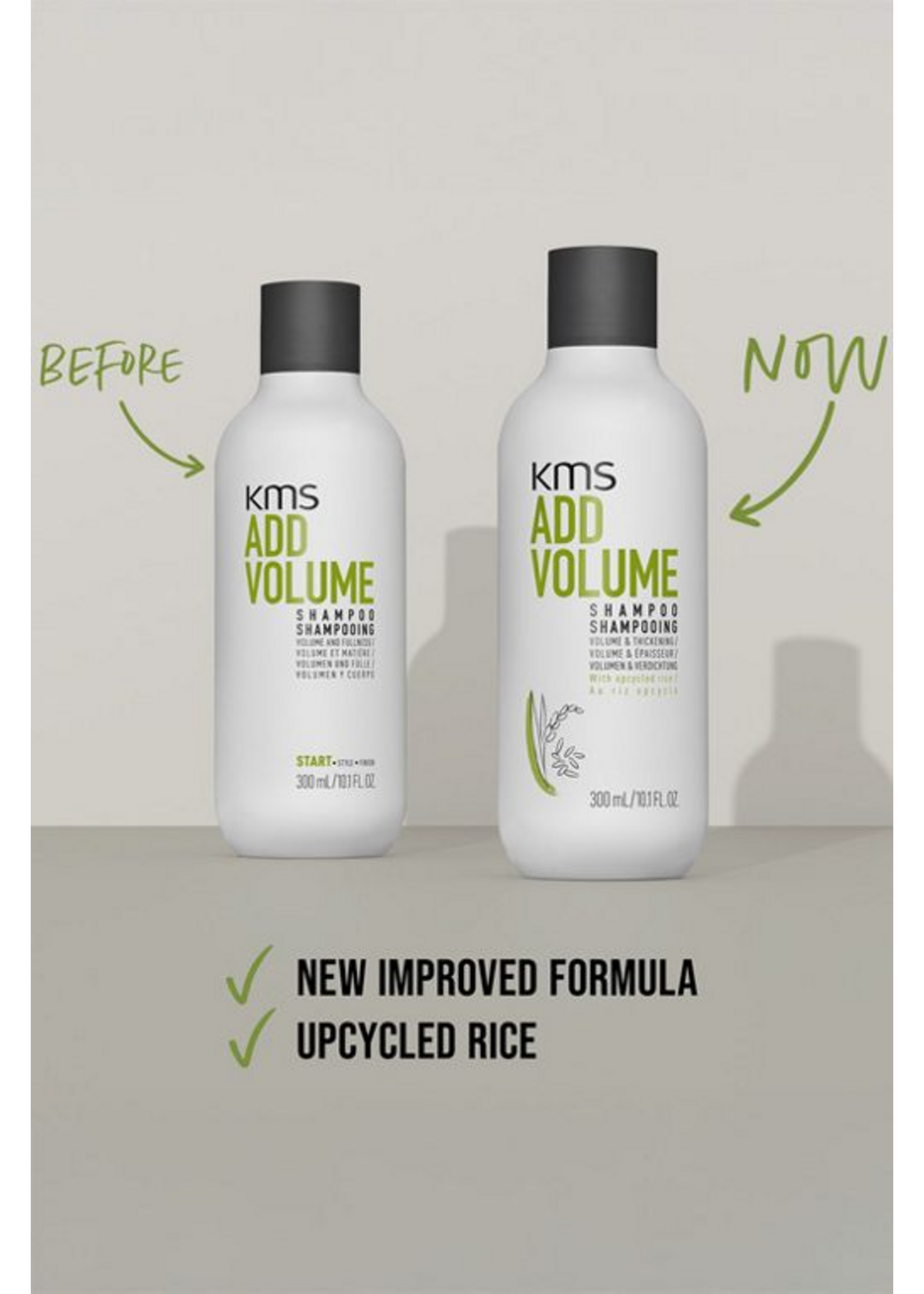 KMS KMS Addvolume Shampoo 750ml