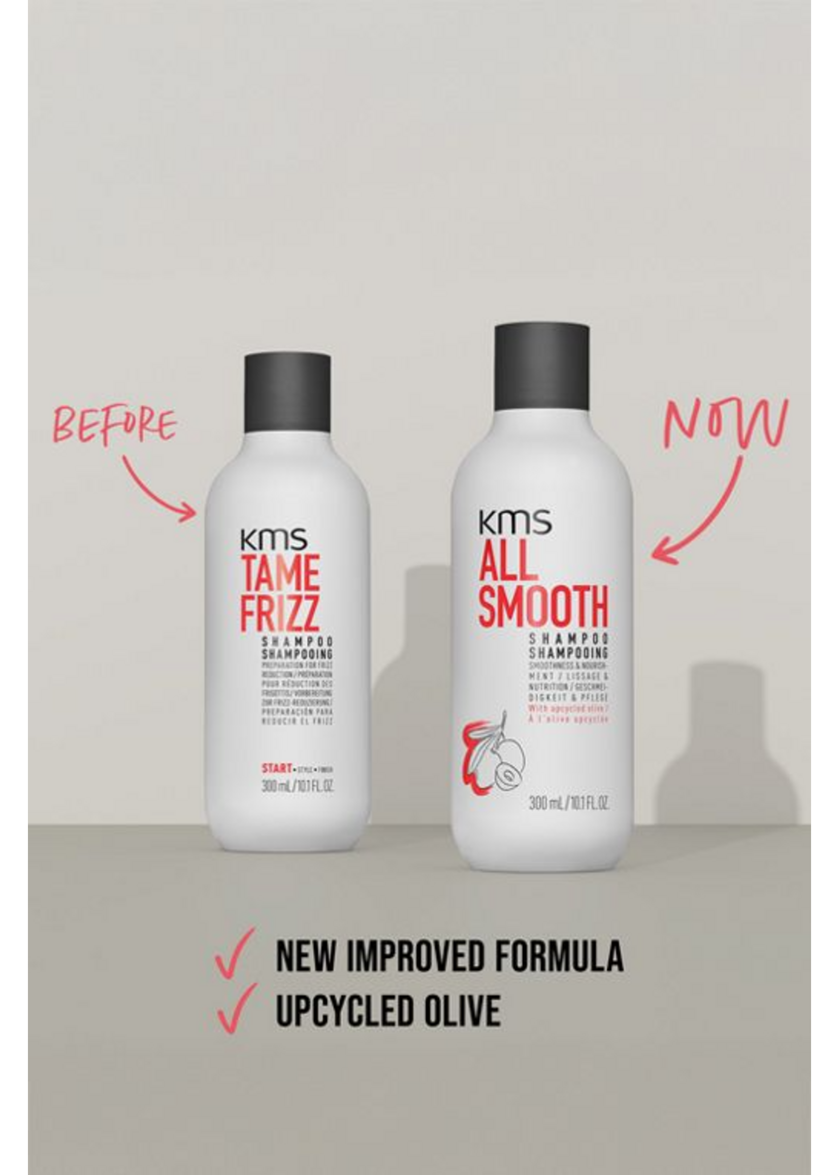 KMS KMS Allsmooth Shampoo 750ml