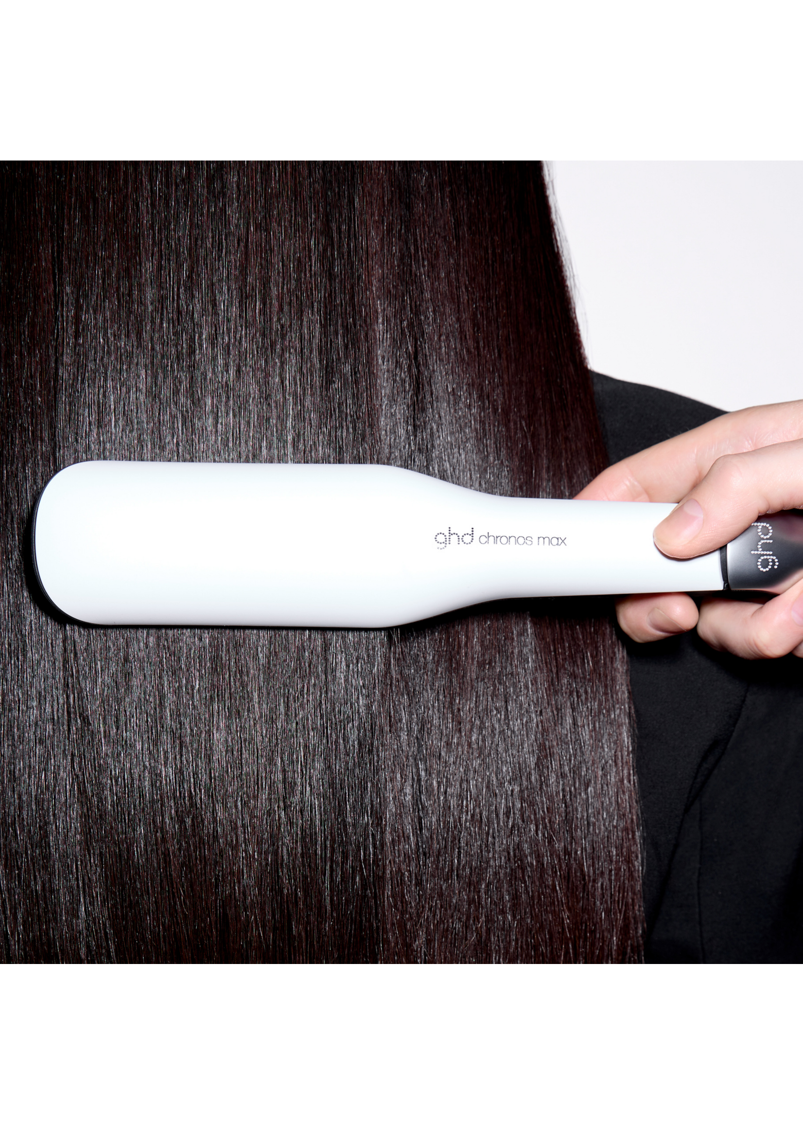 GHD GHD Chronos Max Wide Plate Hair Straightener White