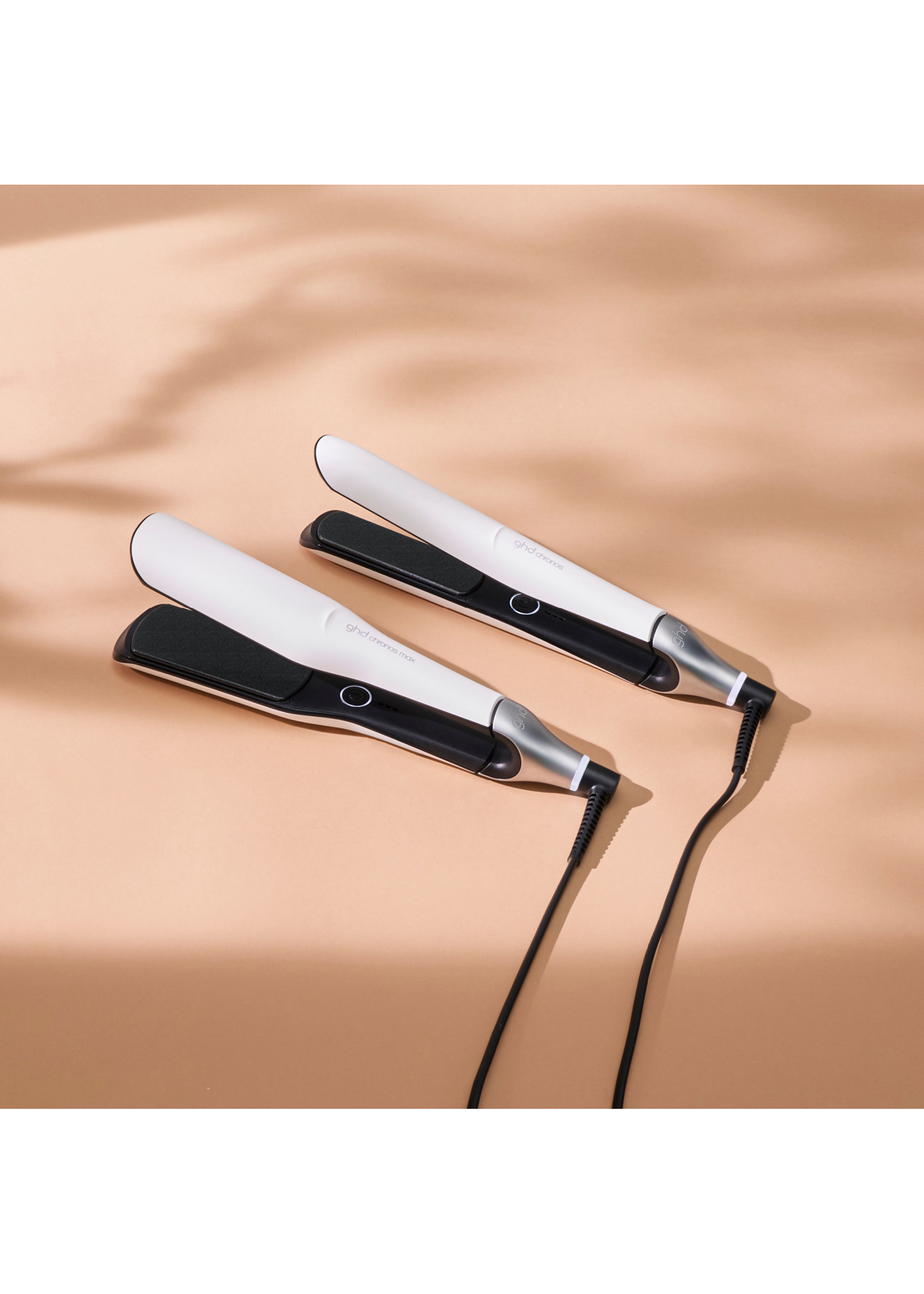 GHD GHD Chronos Max Wide Plate Hair Straightener White