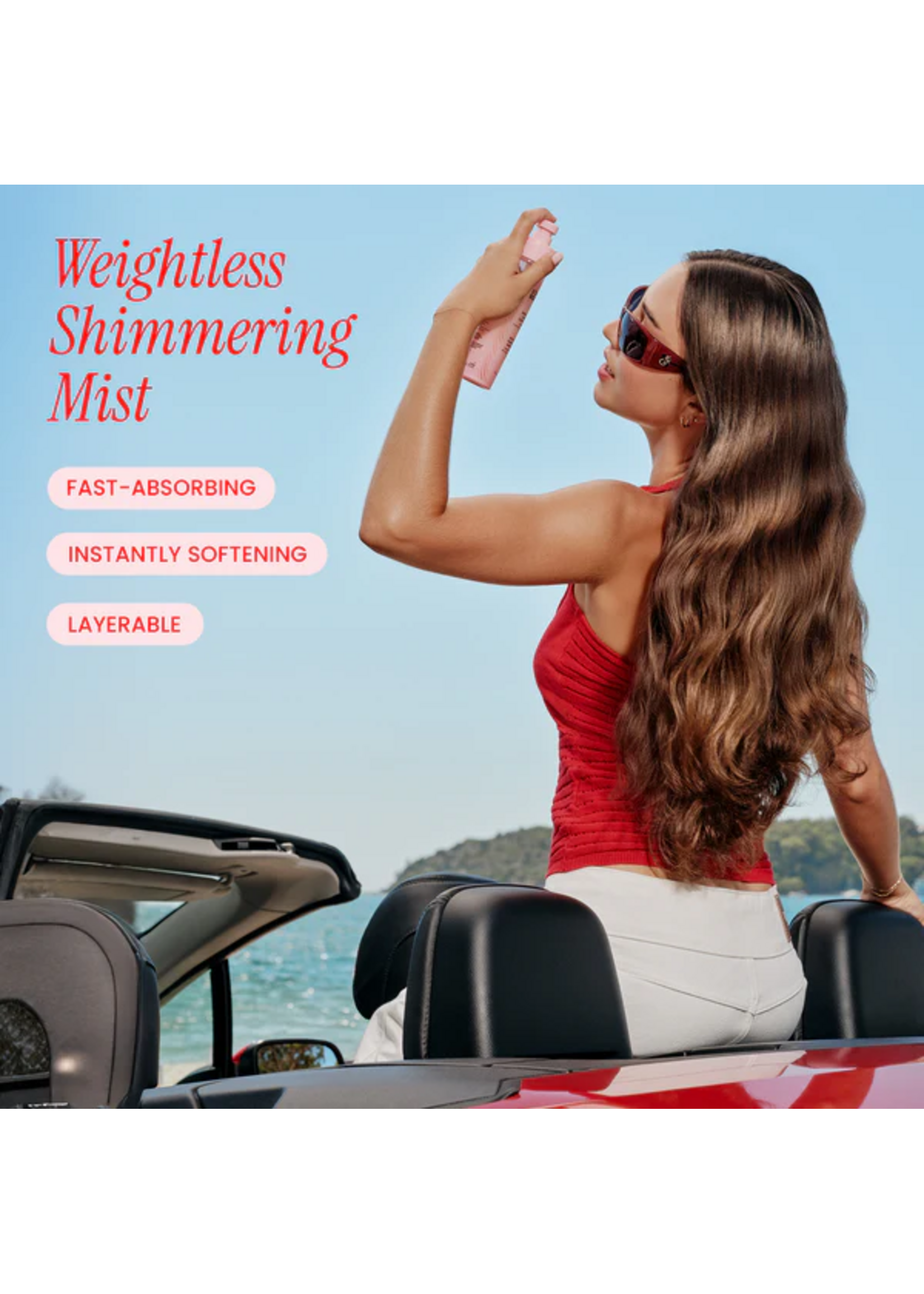 Bondi Boost Bondi Boost Strawberry Gum Miracle Mist Leave - In Conditioner + Heat Protect 150ml