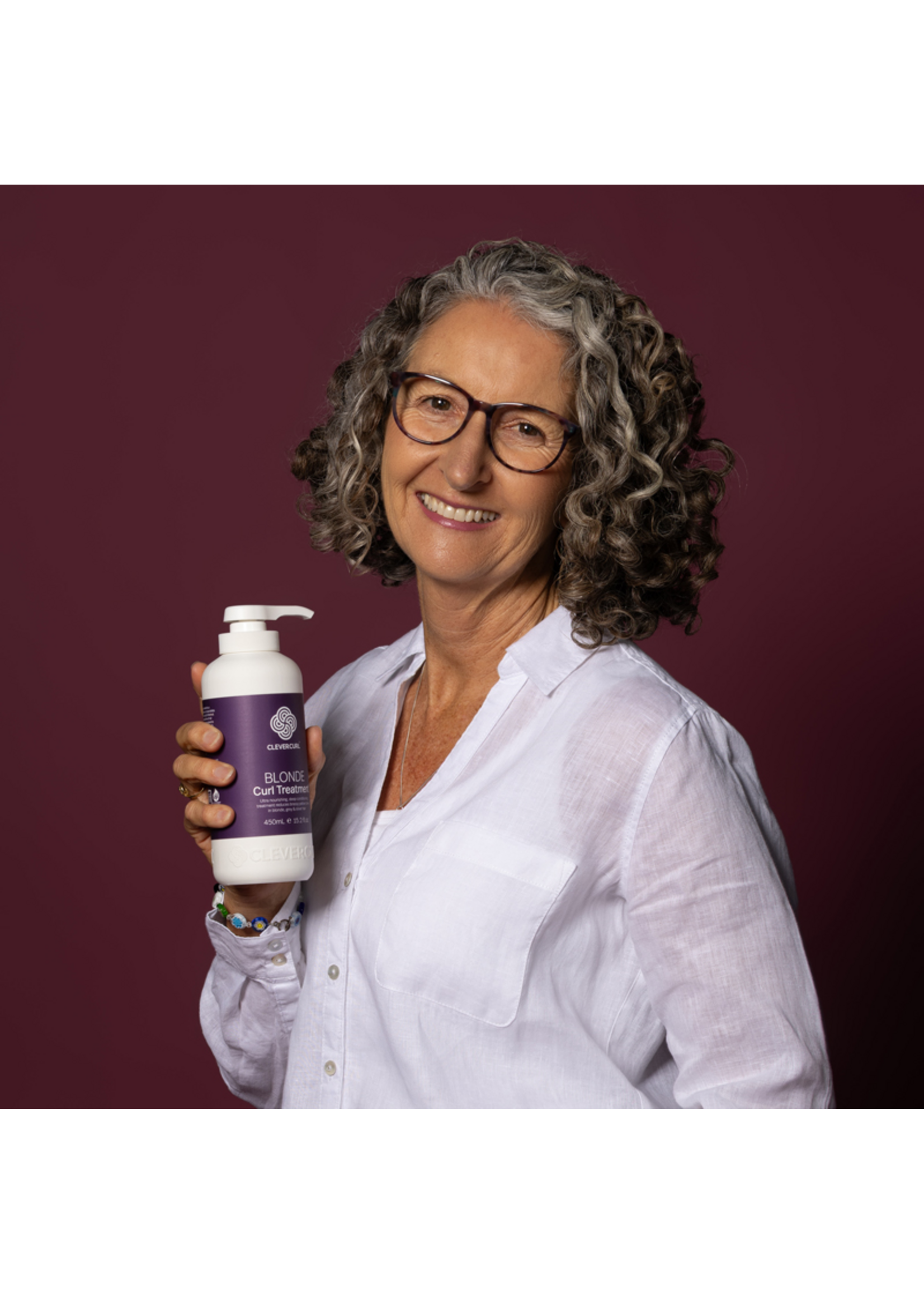 Clever Curl Clever Curl Blonde Curl Treatment 450ml