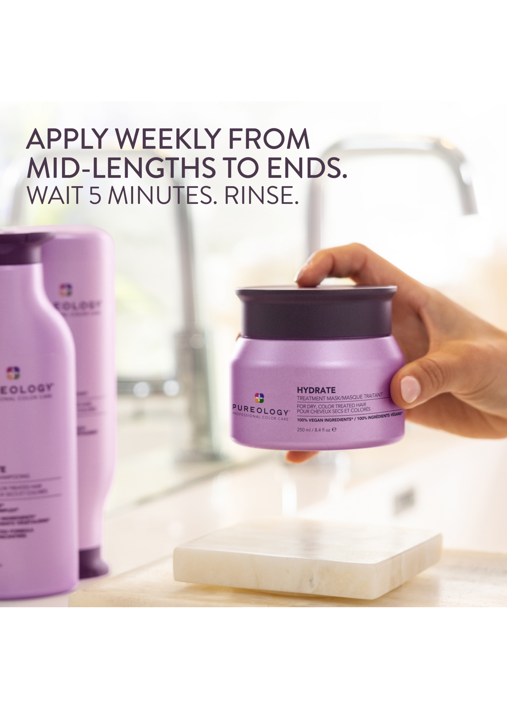 Pureology Pureology Hydrate Hair Treatment Mask 250ml