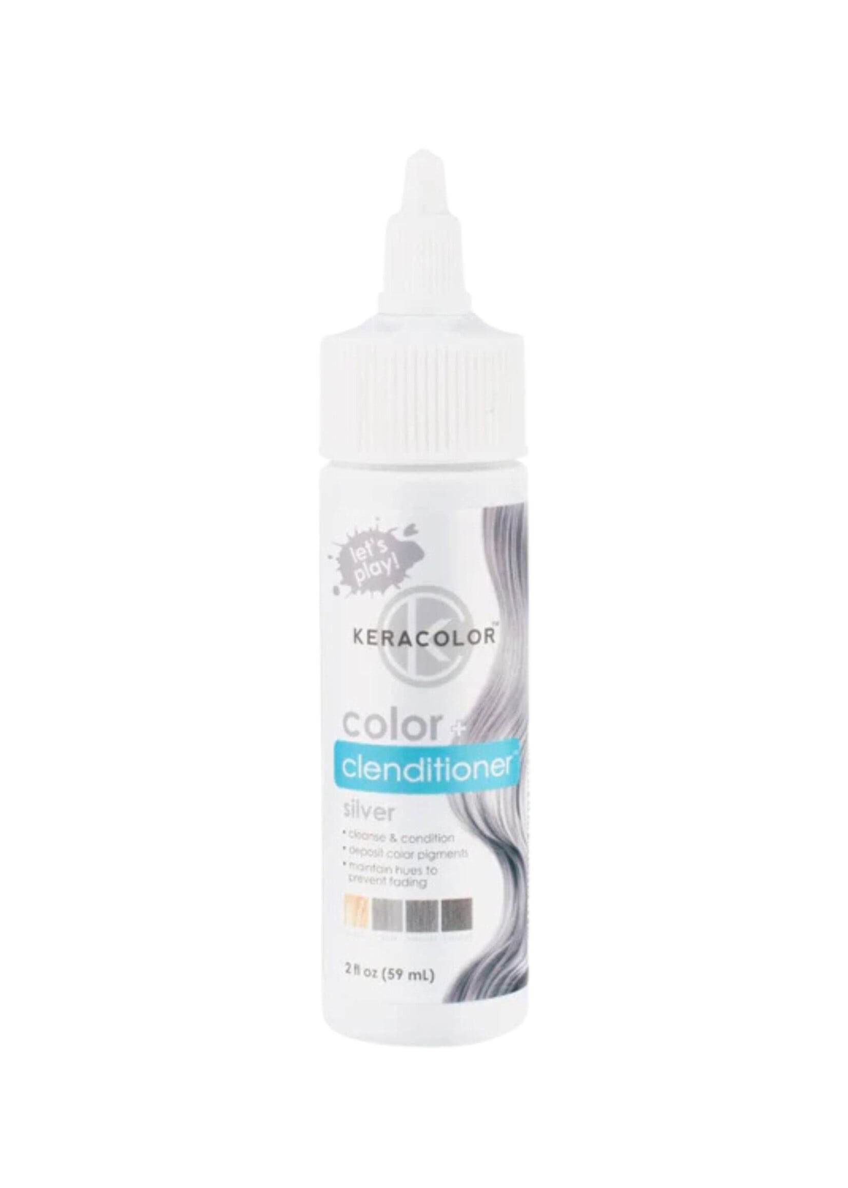 Keracolor Keracolor Color + Clenditioner Silver 59ml