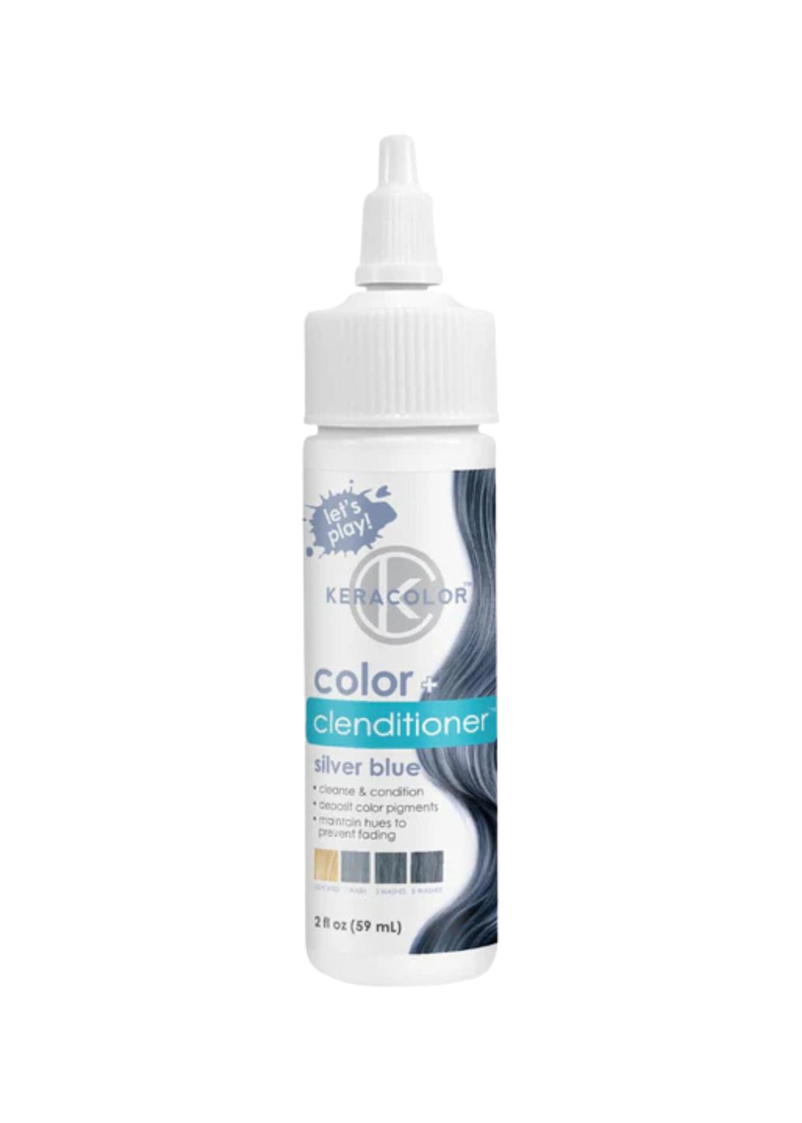 Keracolor Keracolor Color + Clenditioner Silver Blue 59ml