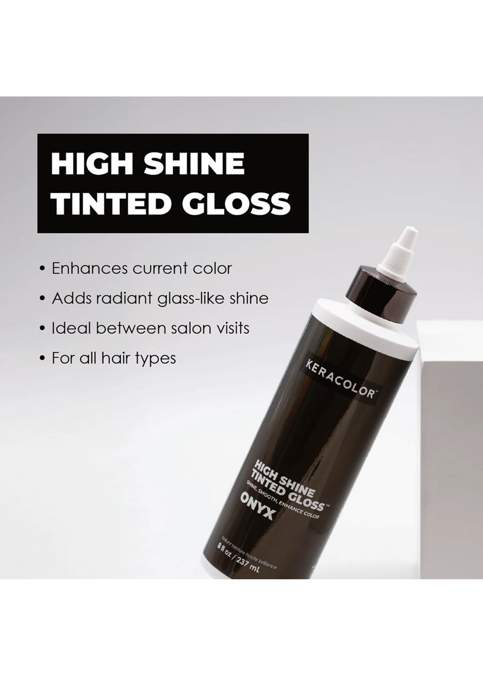 Keracolor Keracolor Color High Shine Tinted Gloss Onyx 237ml