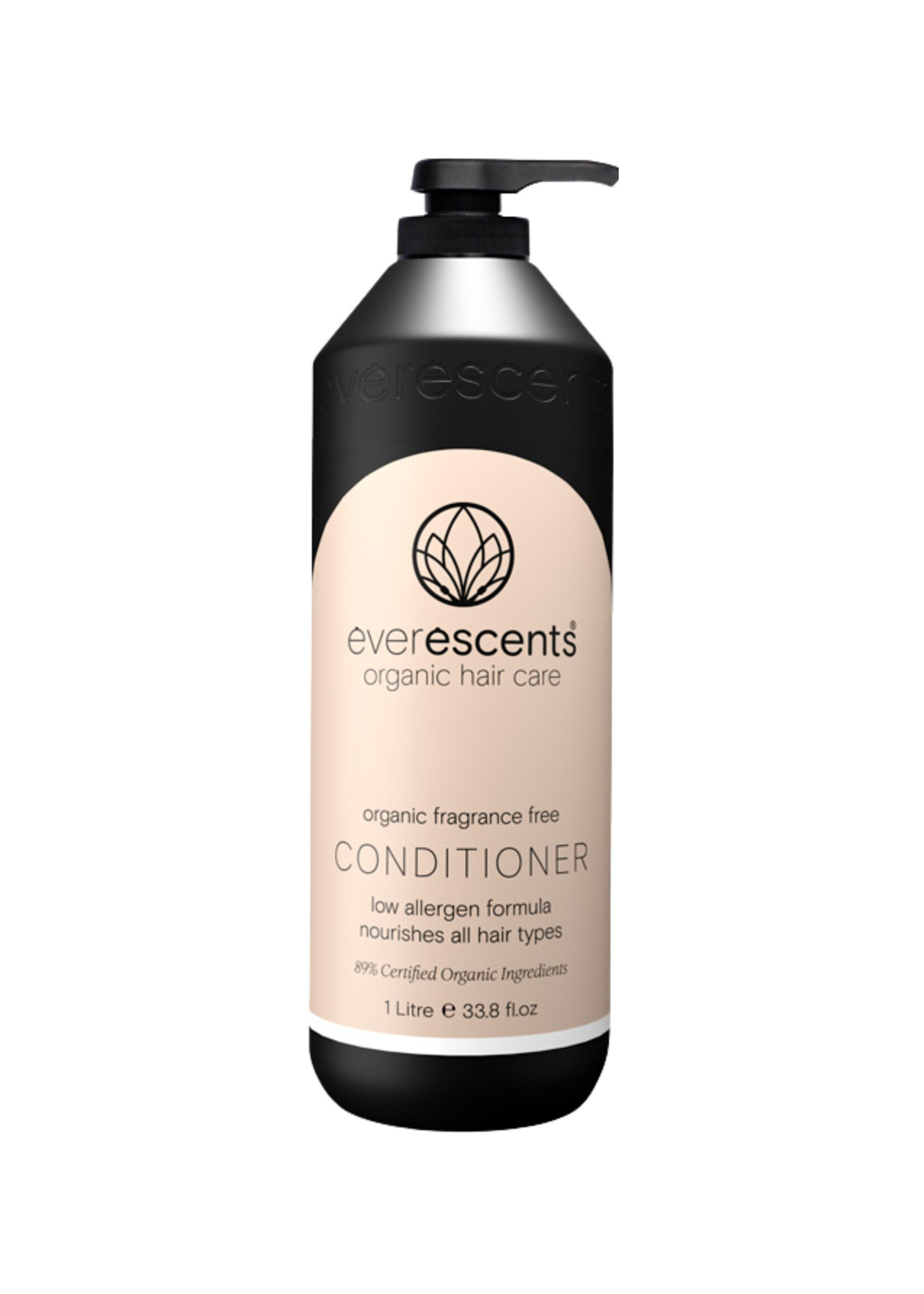 Everescents Everescents Organic Fragrance Free Conditioner 1L