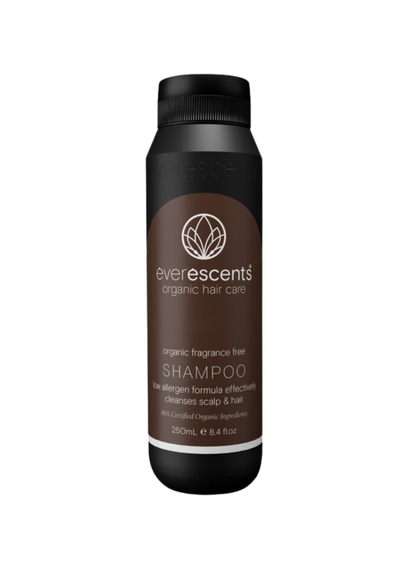 Everescents Everescents Organic Fragrance Free Shampoo 250ml