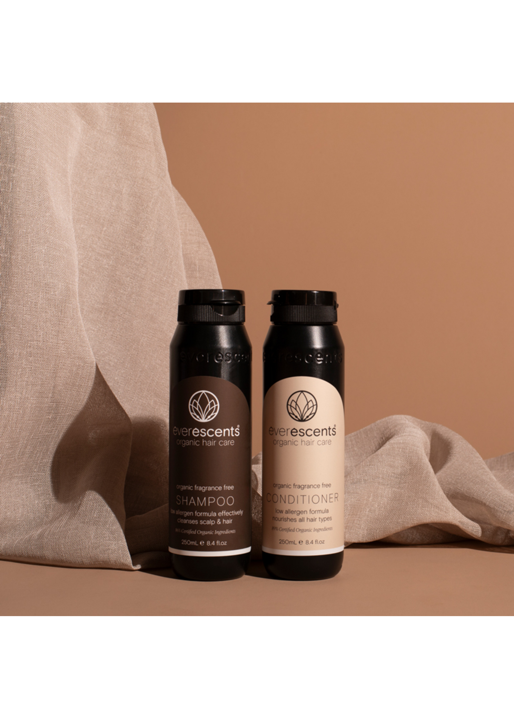 Everescents Everescents Organic Fragrance Free Shampoo 250ml