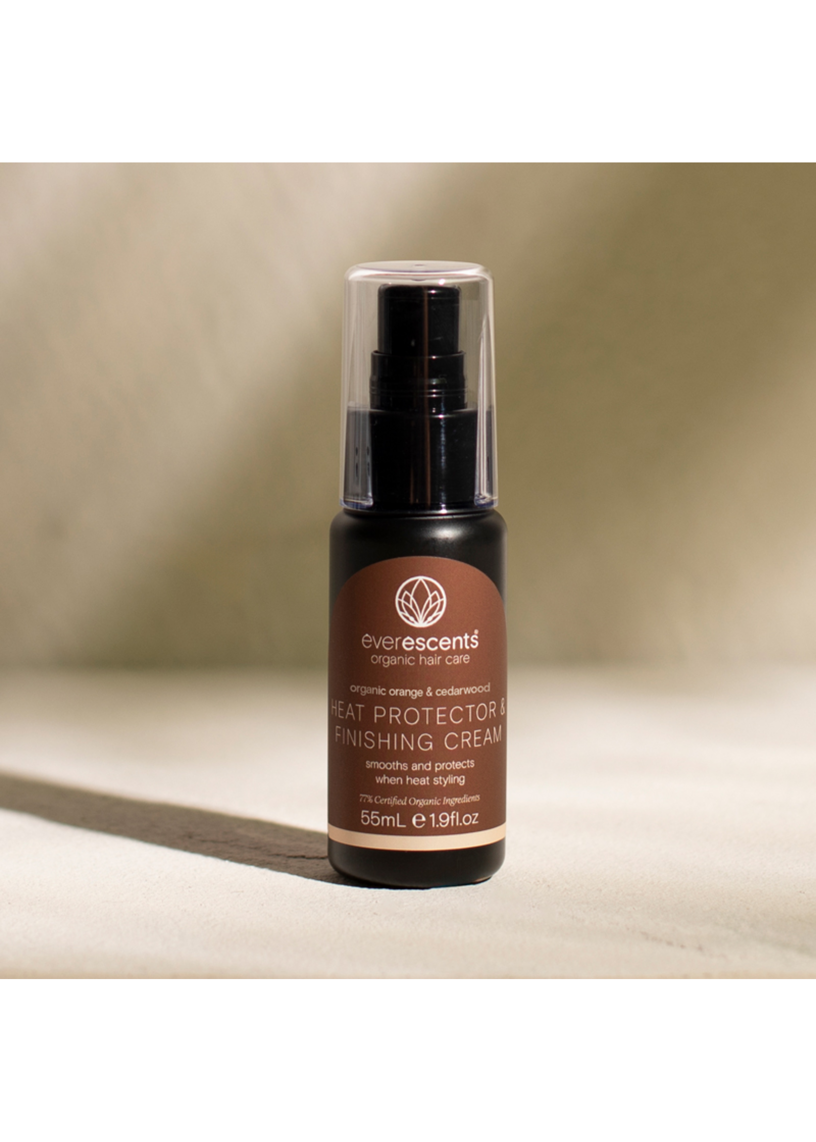 Everescents Everescents Organic Heat Protector & Finishing Cream 55ml