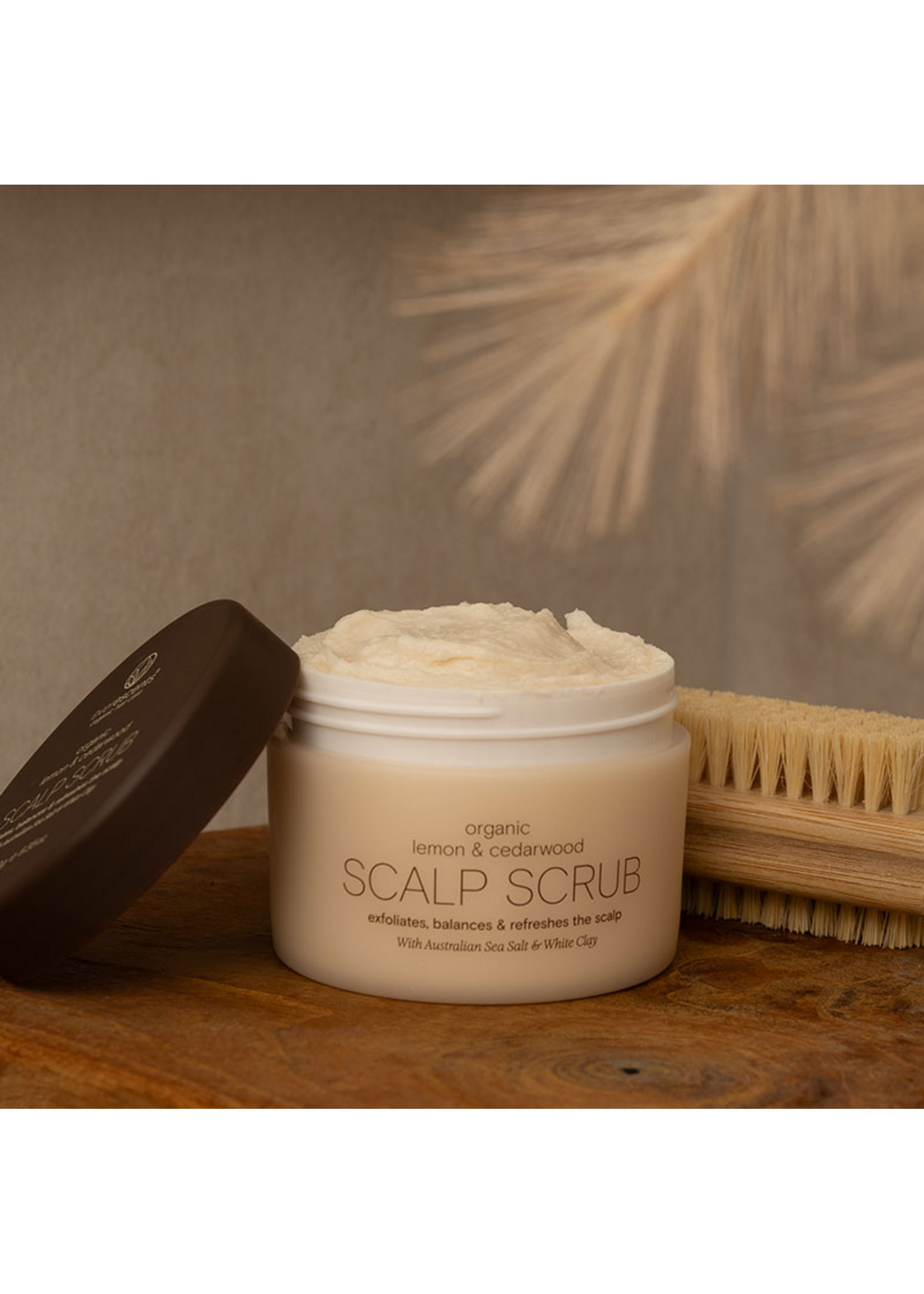 Everescents Everescents Organic Lemon and Cedarwood Scalp Scrub 180g
