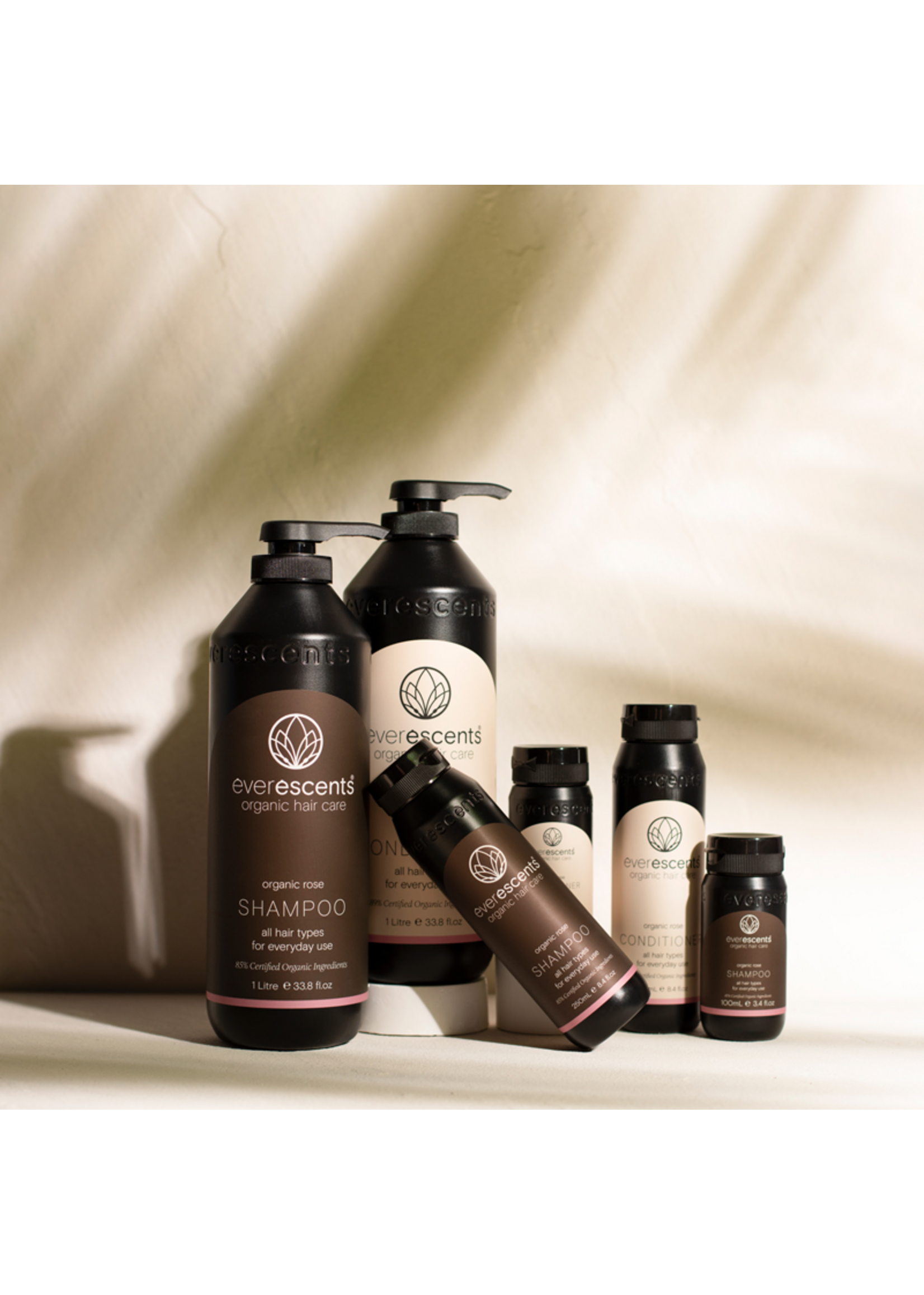 Everescents Everescents Organic Rose Shampoo 1L