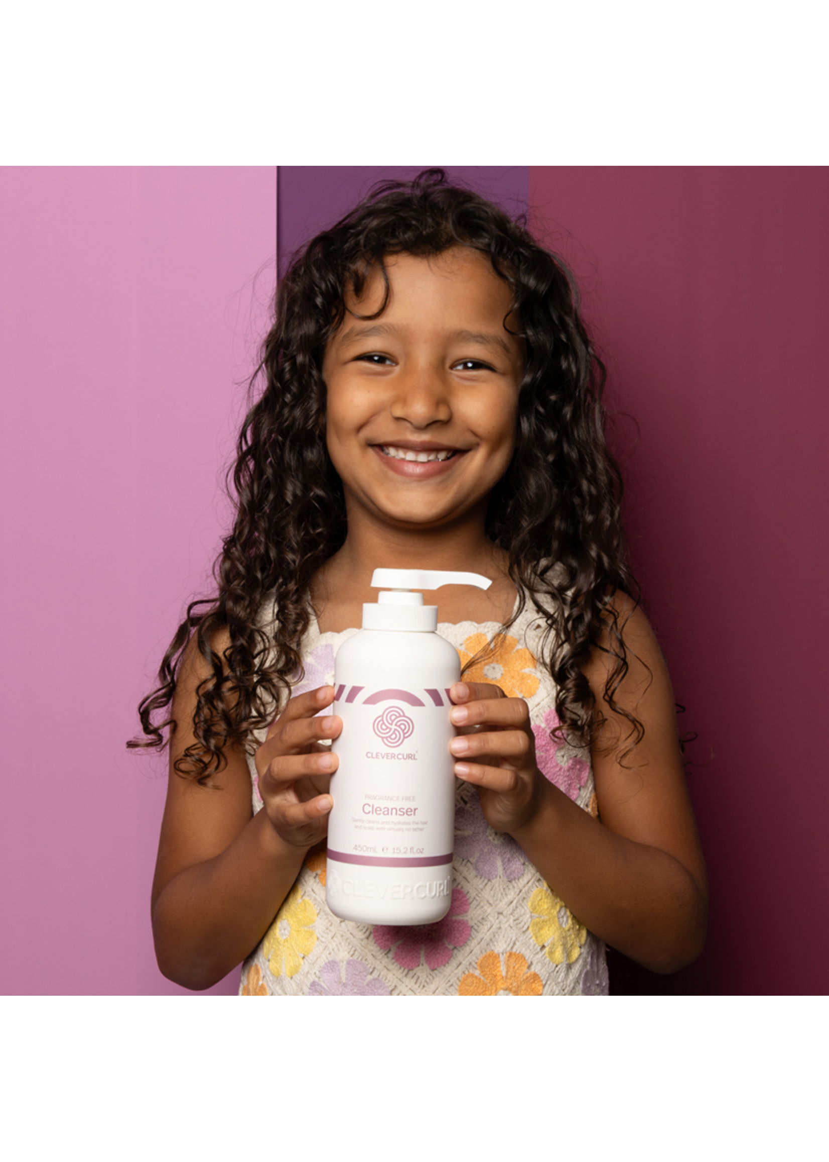 Clever Curl Clever Curl Fragrance Free Cleanser 450ml