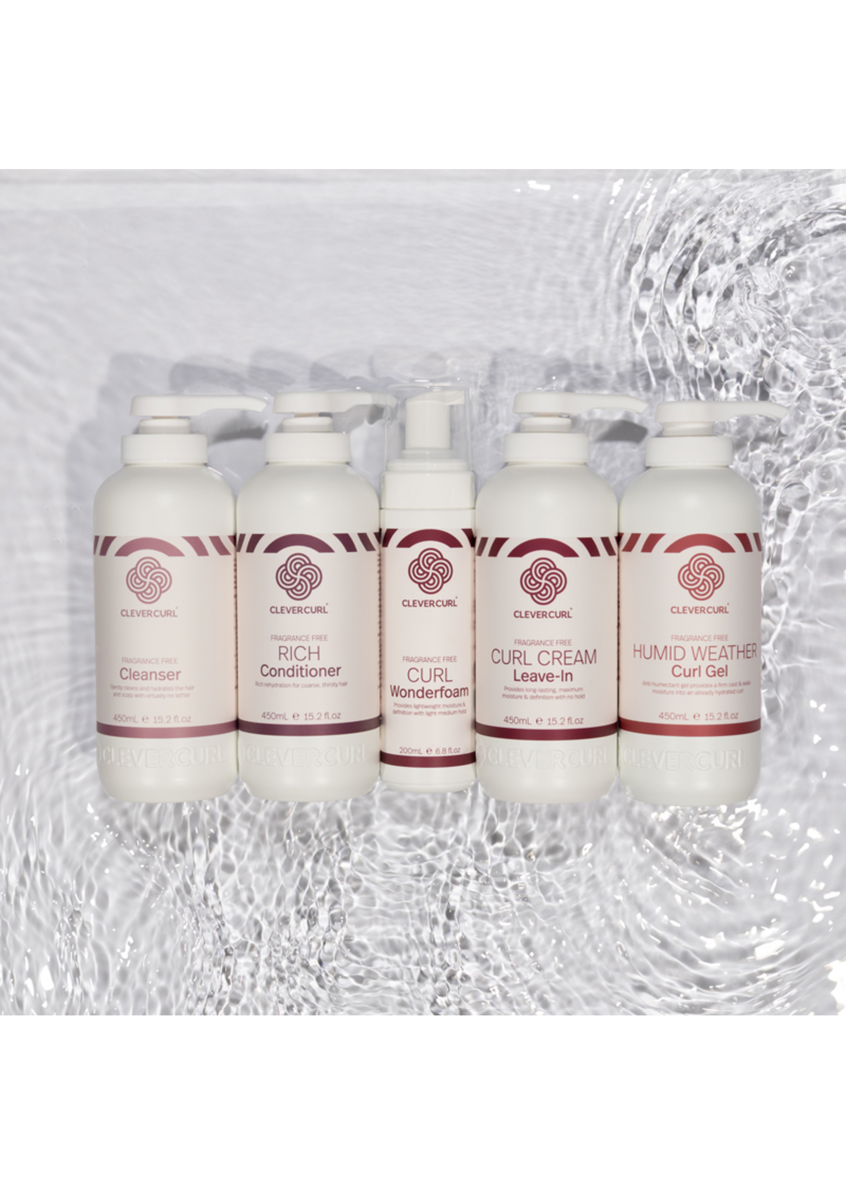 Clever Curl Clever Curl Fragrance Free Cleanser 450ml