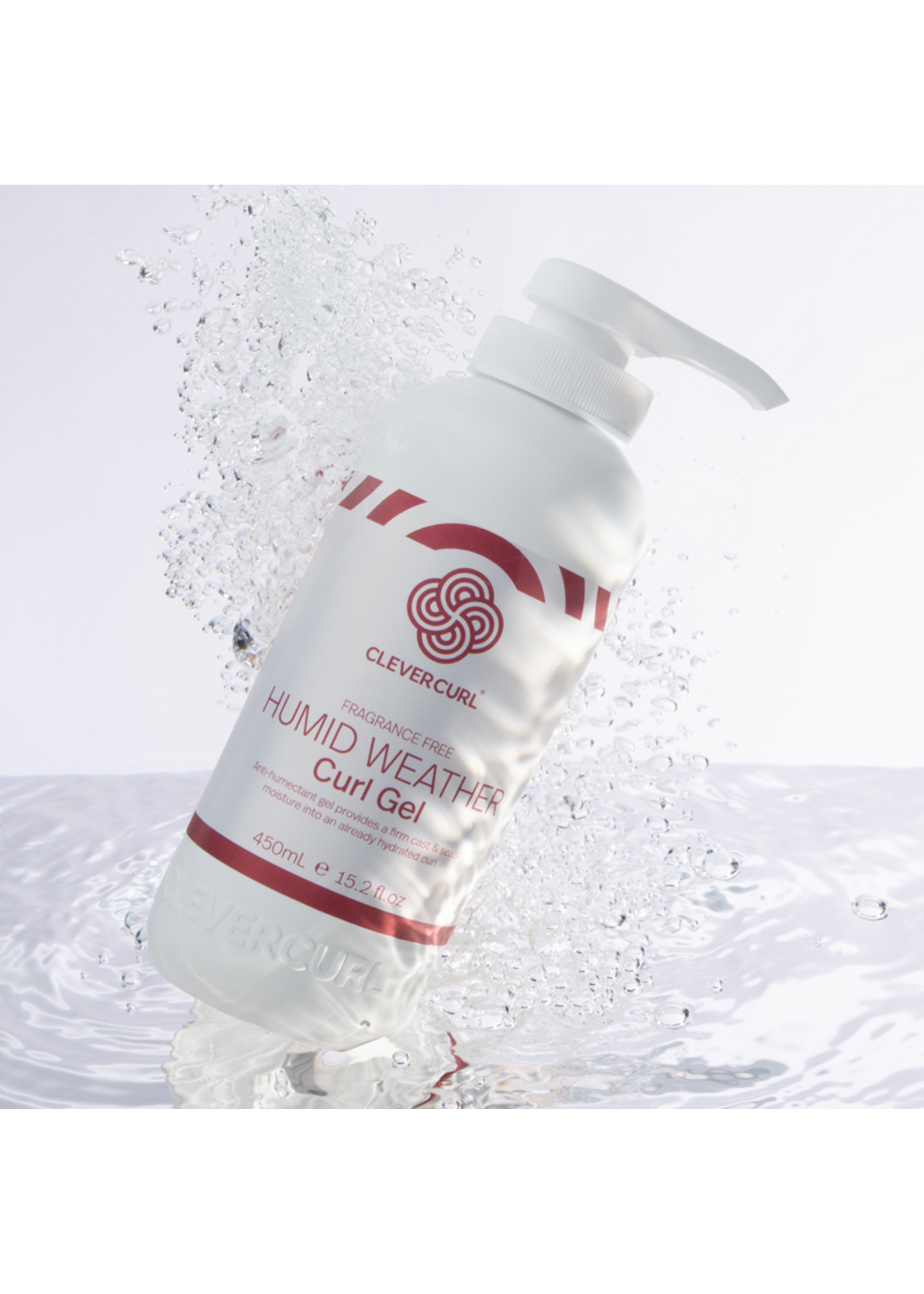 Clever Curl Clever Curl Fragrance Free Gel Humid Weather 450ml