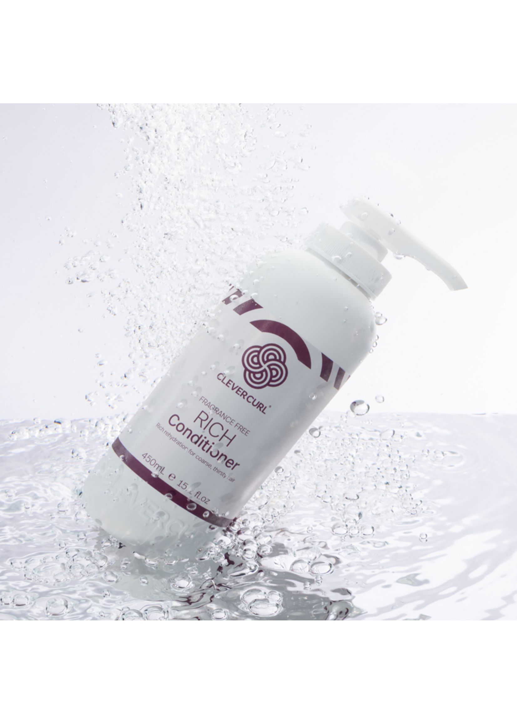 Clever Curl Clever Curl Fragrance Free Rich Conditioner 450ml