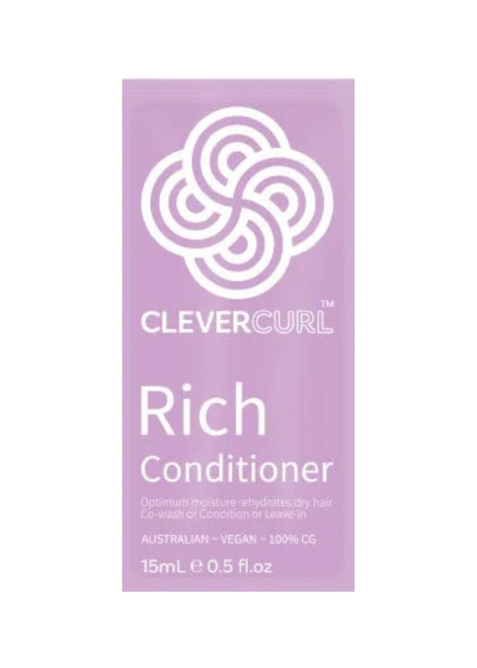 Clever Curl Clever Curl Rich Conditioner 15ml Sachet (Classic)