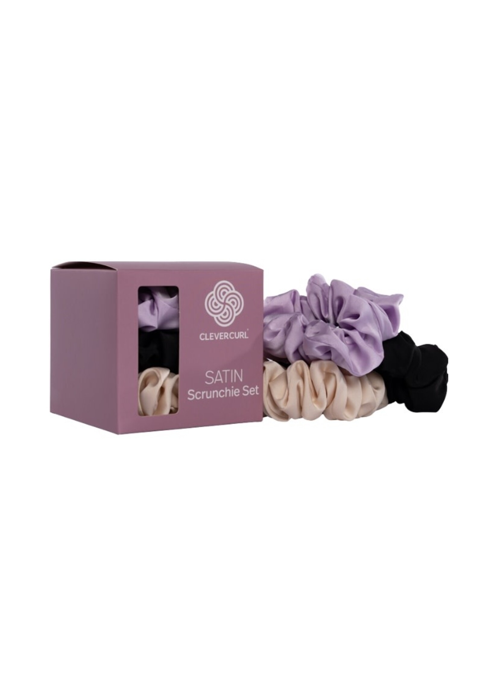Clever Curl Clever Curl rPET Satin Scrunchie