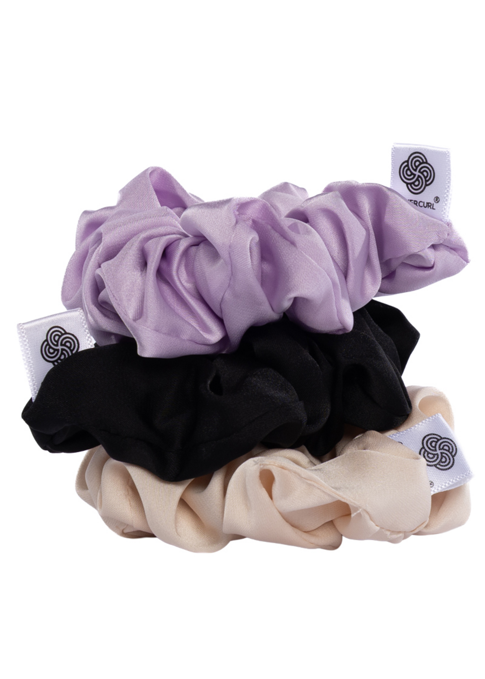 Clever Curl Clever Curl rPET Satin Scrunchie