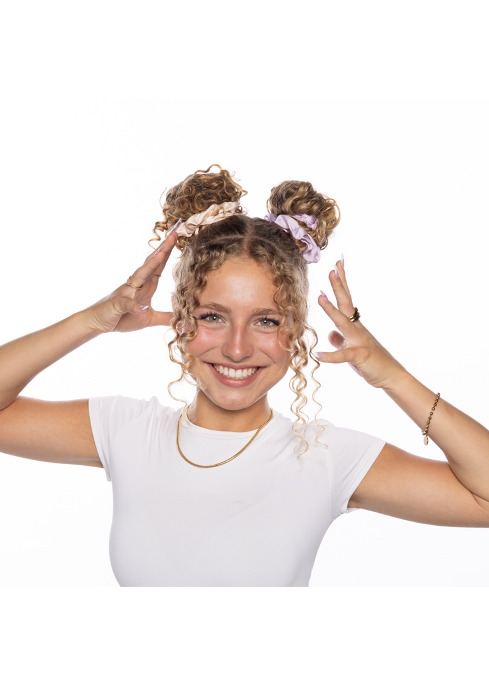 Clever Curl Clever Curl rPET Satin Scrunchie