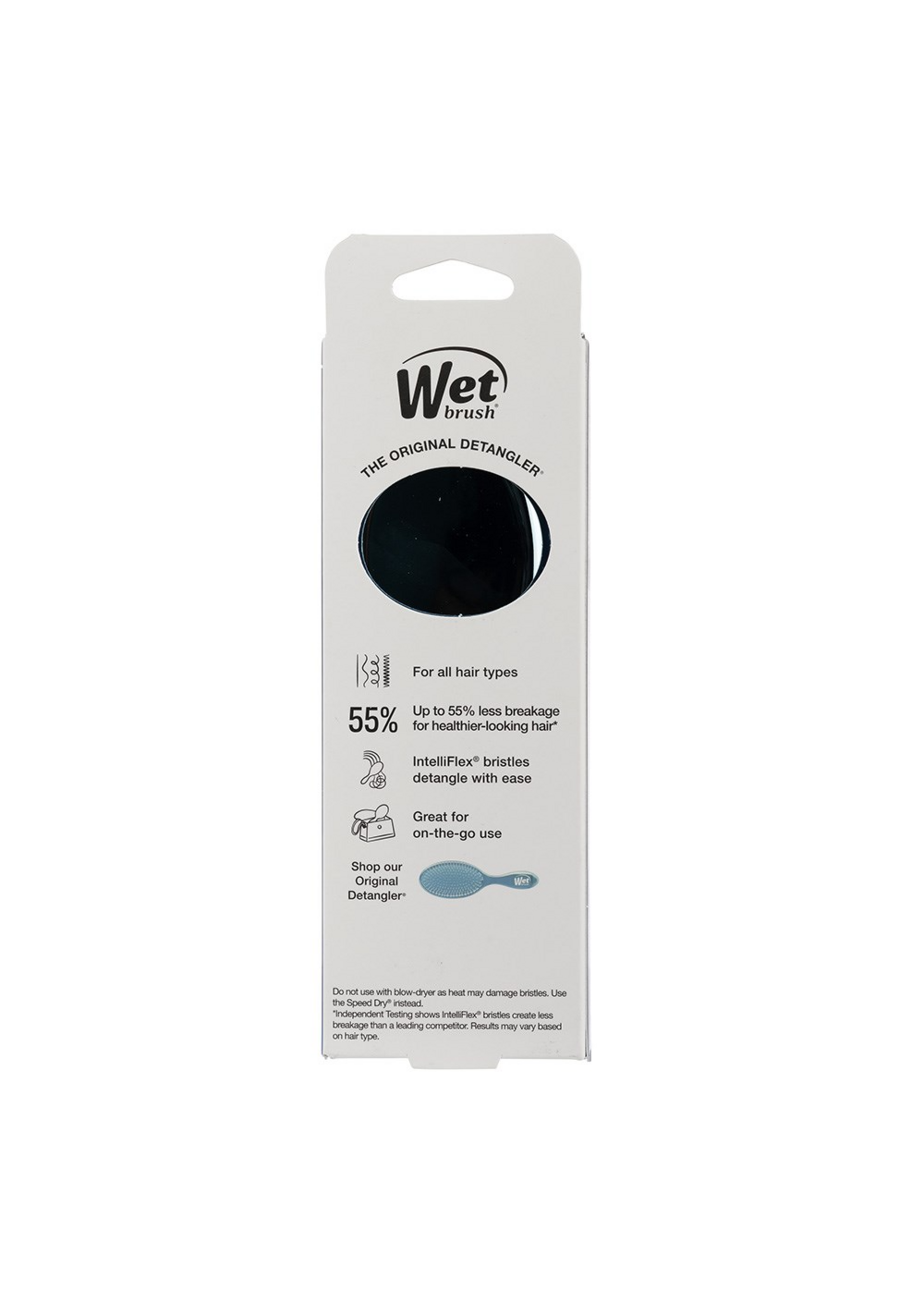 WetBrush WetBrush Festive Finish Mini Detangler - Blue